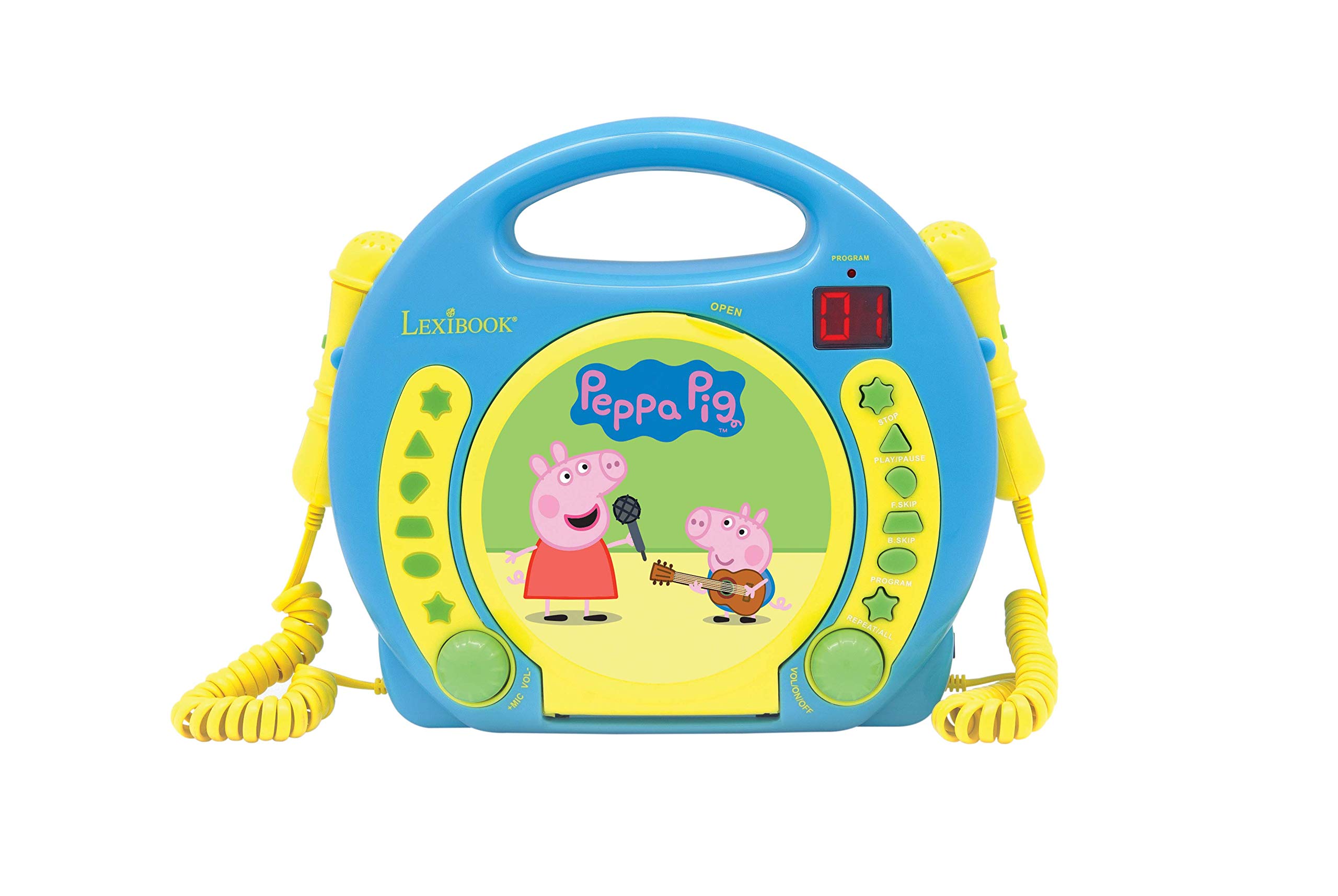 Lexibook Baby Shark RCDK100BS lettore CD karaoke