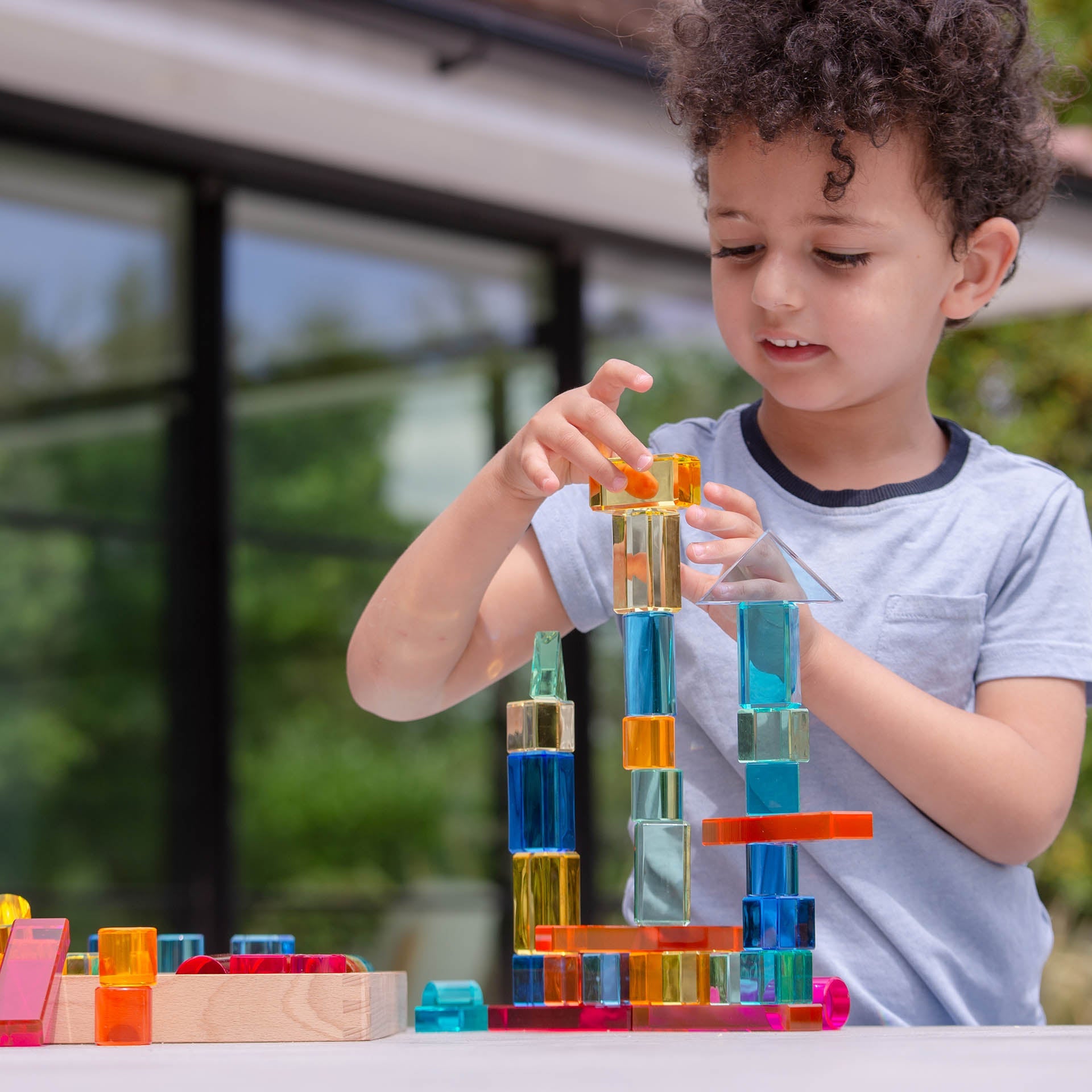 Tickit Gem Building Shapes vassoio specchio costruzioni 72 pz