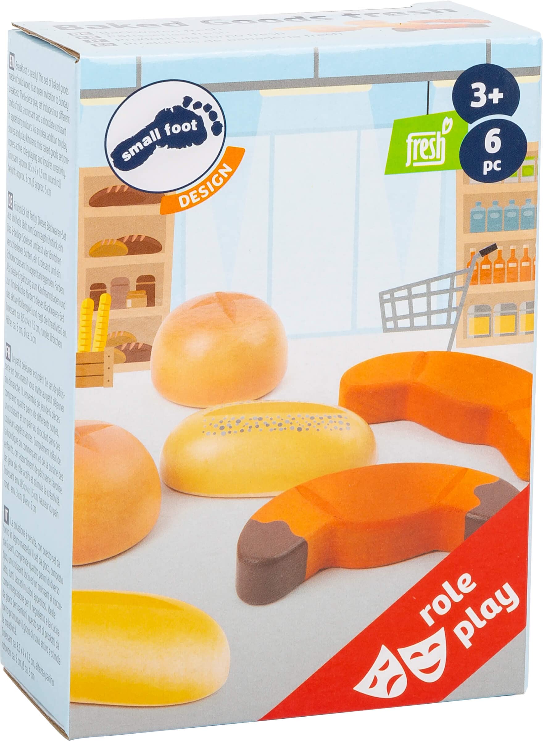 smallfoot Fresh 11437 set pasticceria legno 6 pezzi