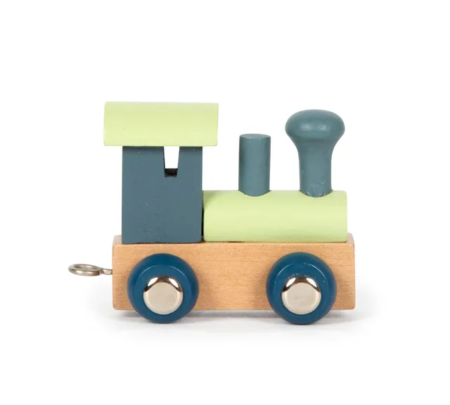 smallfoot 12566 Polare locomotiva trenino lettere blu