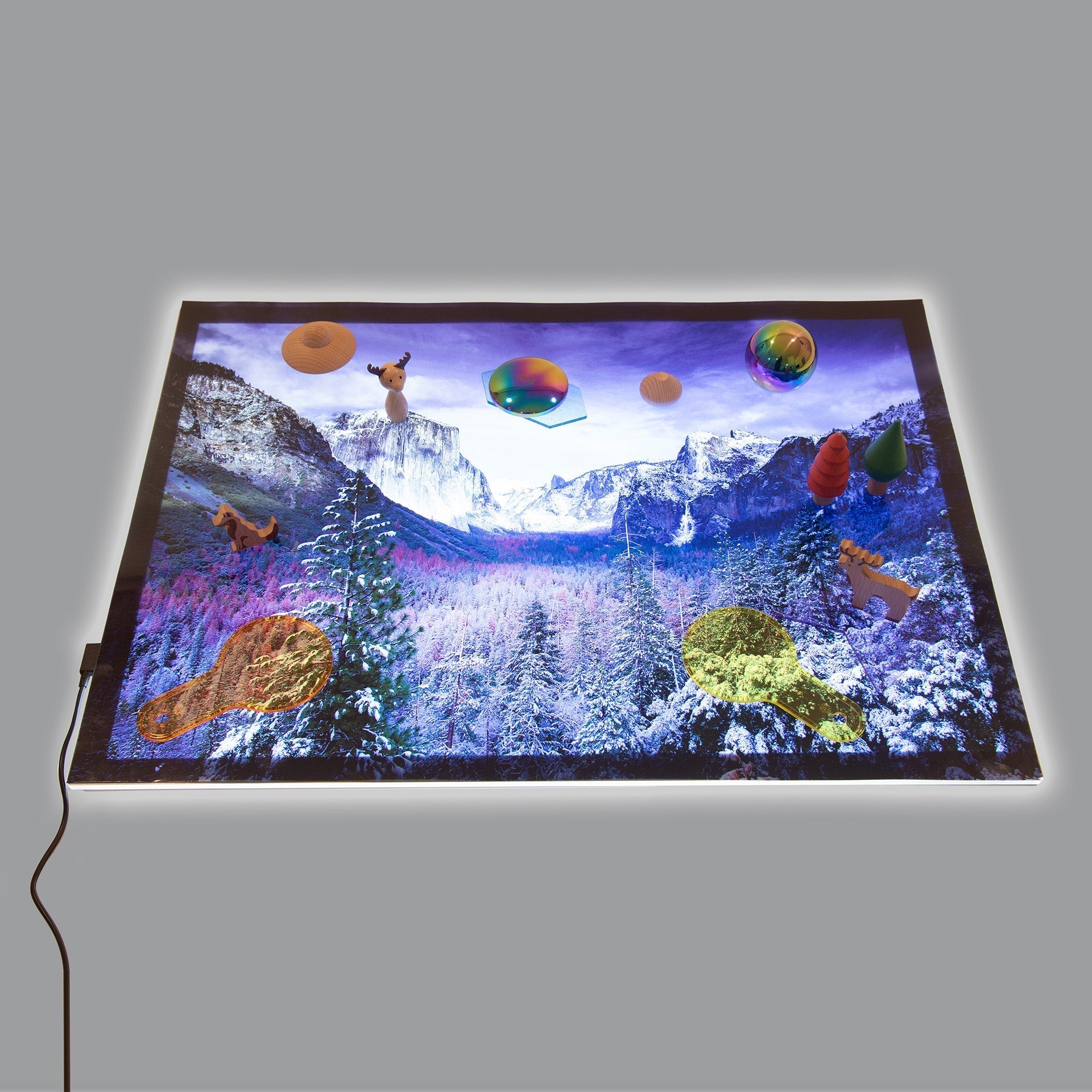 Tickit Discovery tappeto gioco A2 valle inverno poliestere