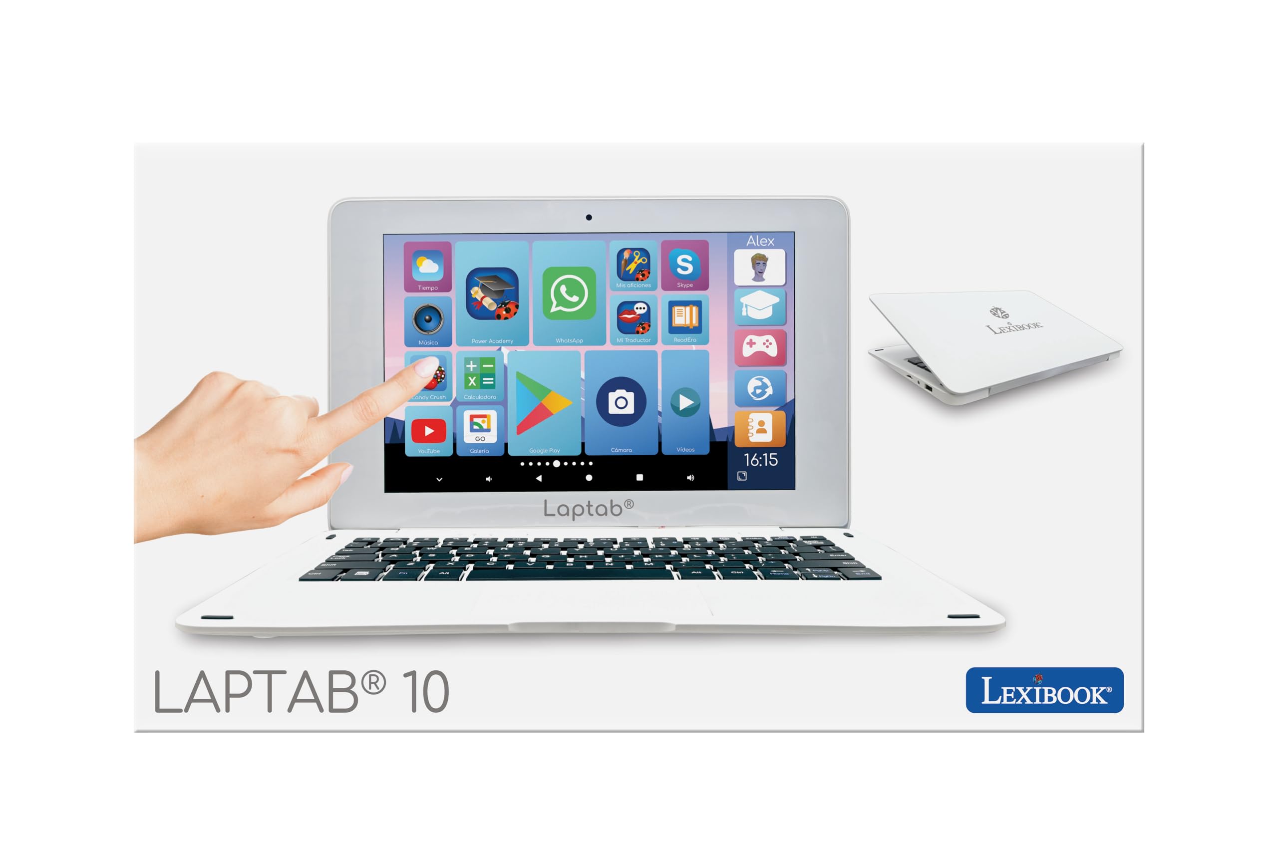 Lexibook Laptab 10 LT10ES tablet touchscreen 10" 128GB