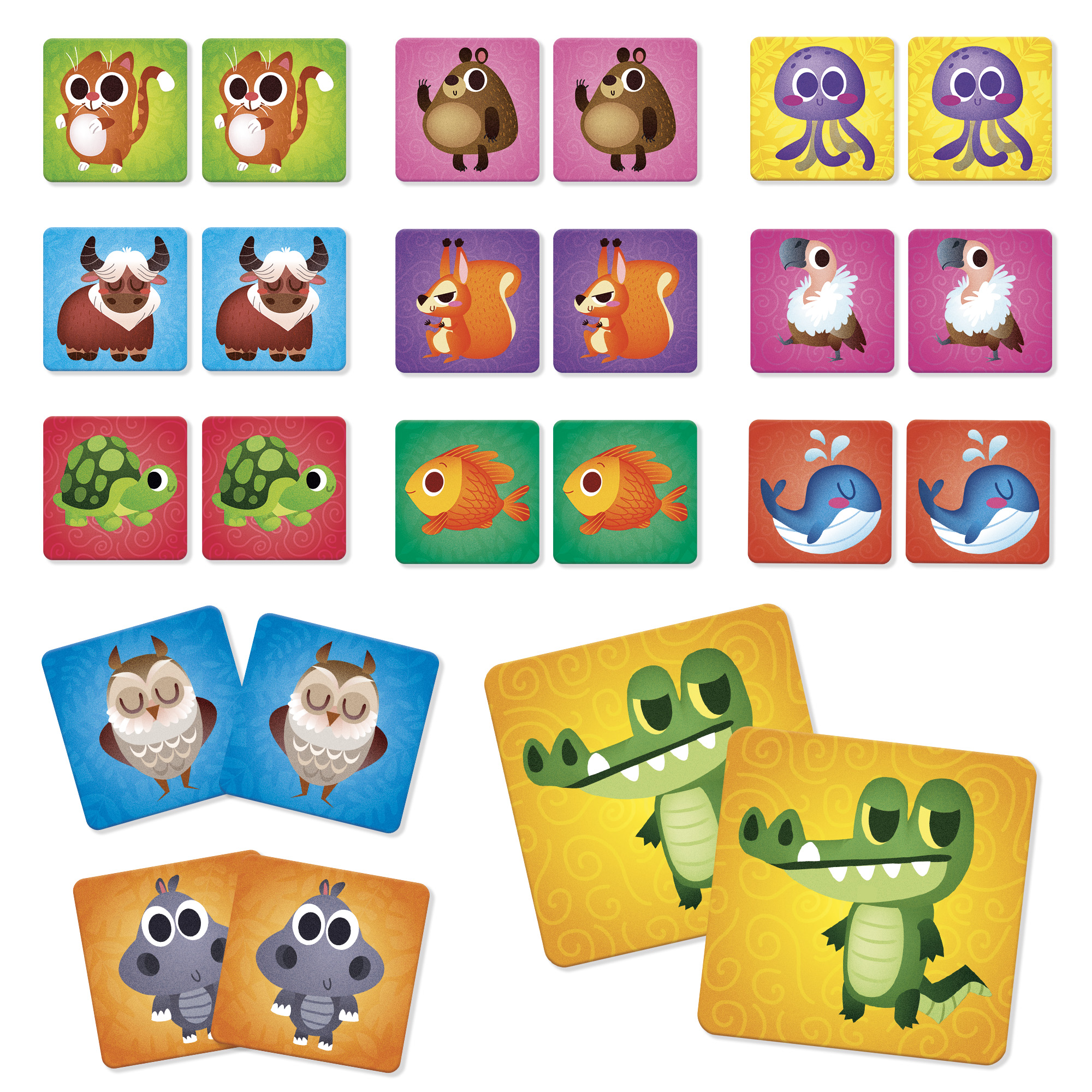 Lisciani Montessori Baby Touch Memo memory tattile tessere