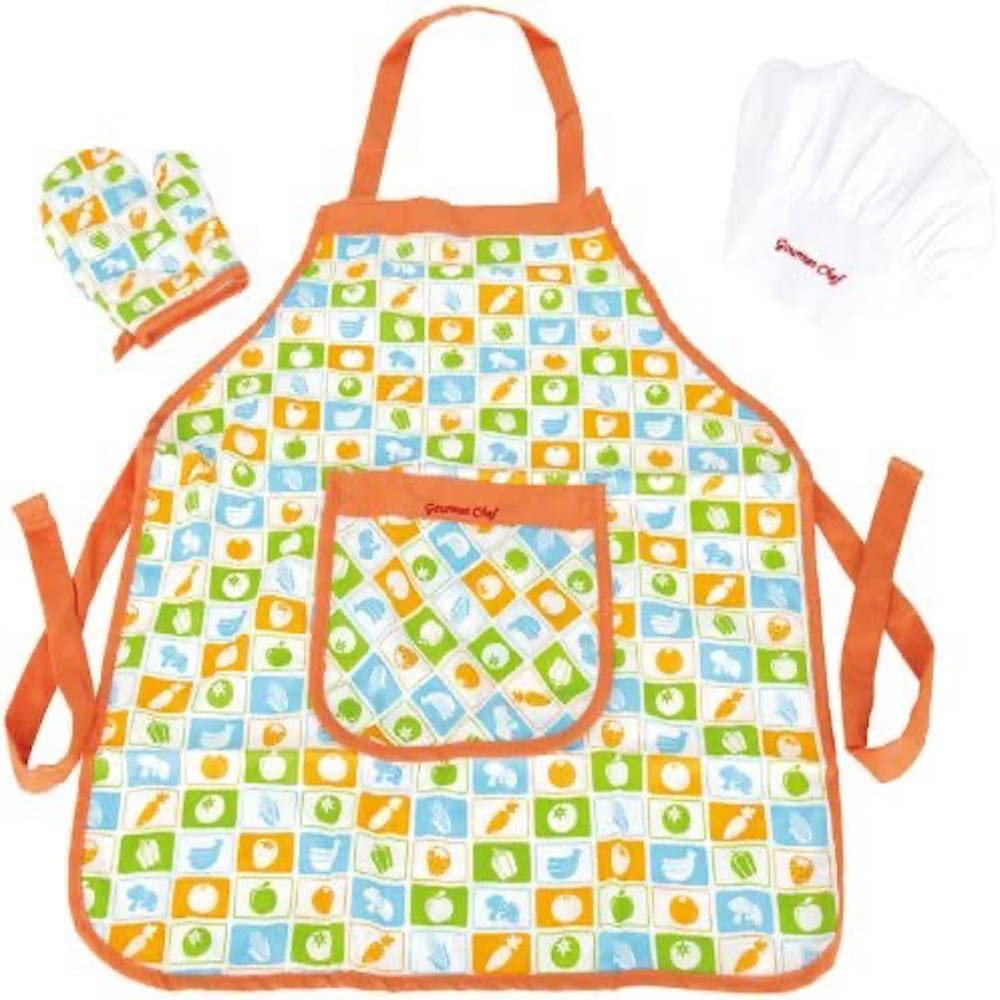 Hape E3119 set grembiuli cuoco bambini cucina