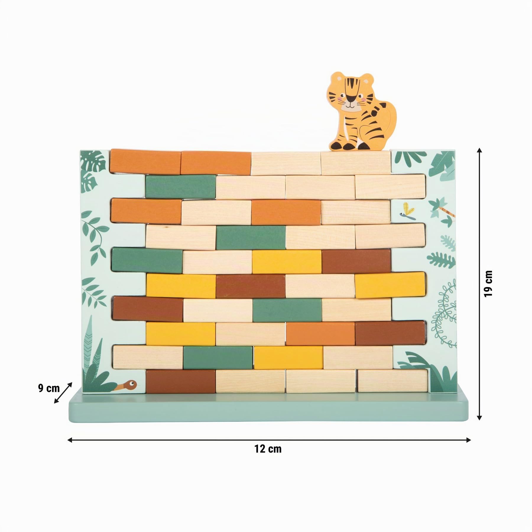 smallfoot Safari muro traballante gioco legno martelli