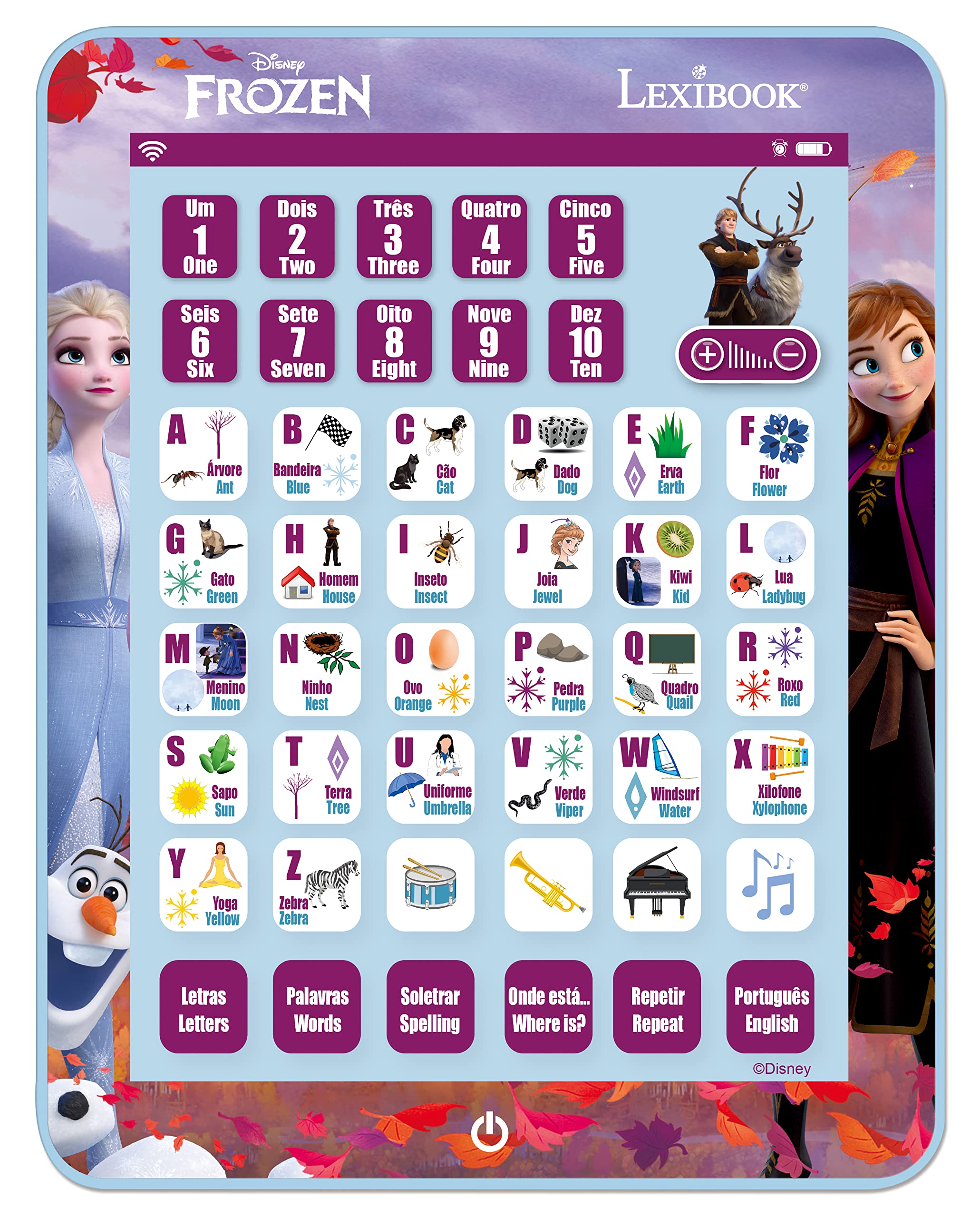 Lexibook Paw Patrol JCPAD002 tablet educativo bilingue blu