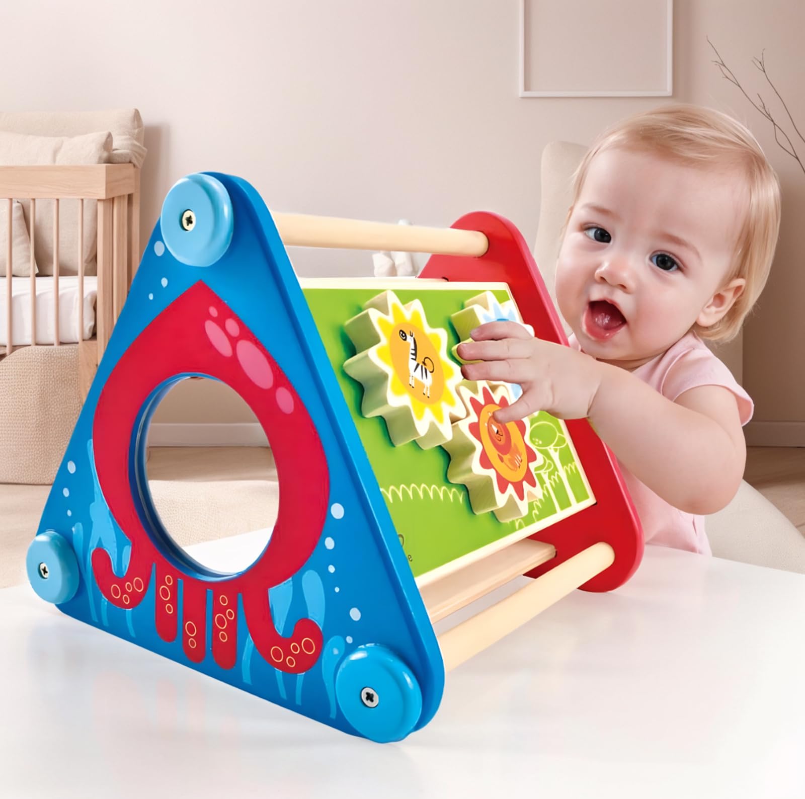 Hape E0434 Triangolo Multiattività gioco motorio multicolore