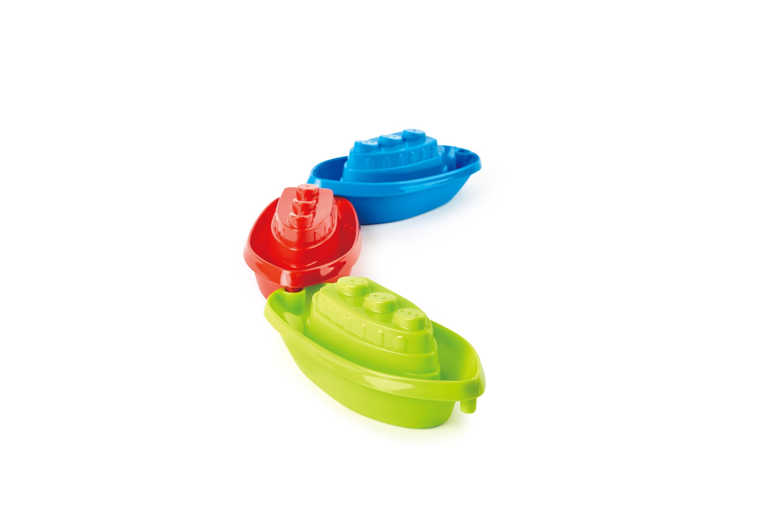 Hape Barchette Impilabili Gioco Spiaggia 18 Mesi 3 Pezzi