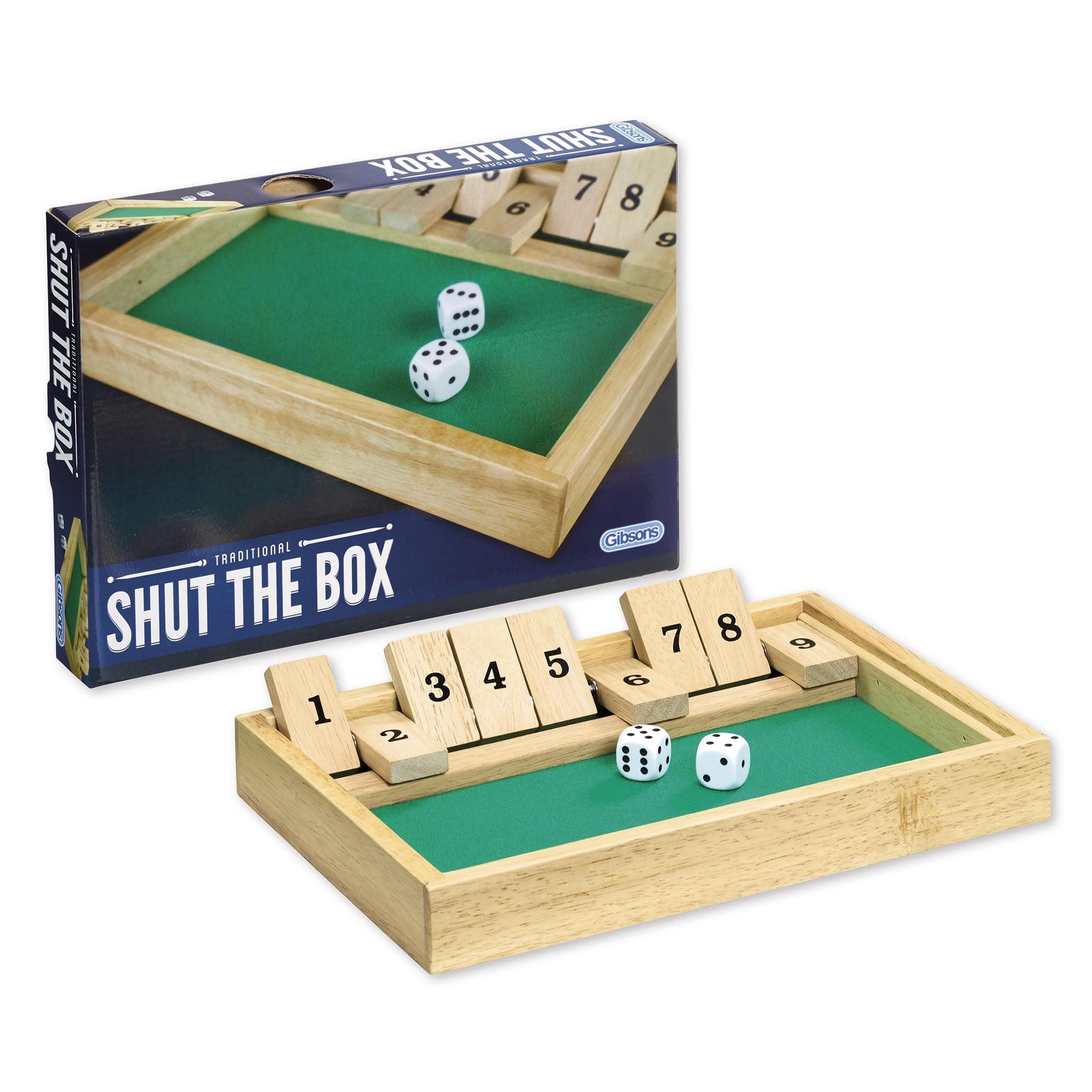Small Foot Weiblespiele 300409 Shut The Box gioco in legno