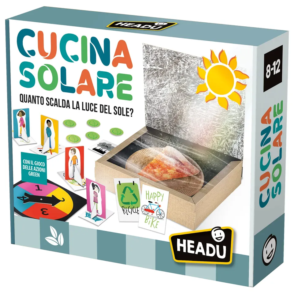 Headu L'Energia del Sole gioco scientifico 8-12 anni sole