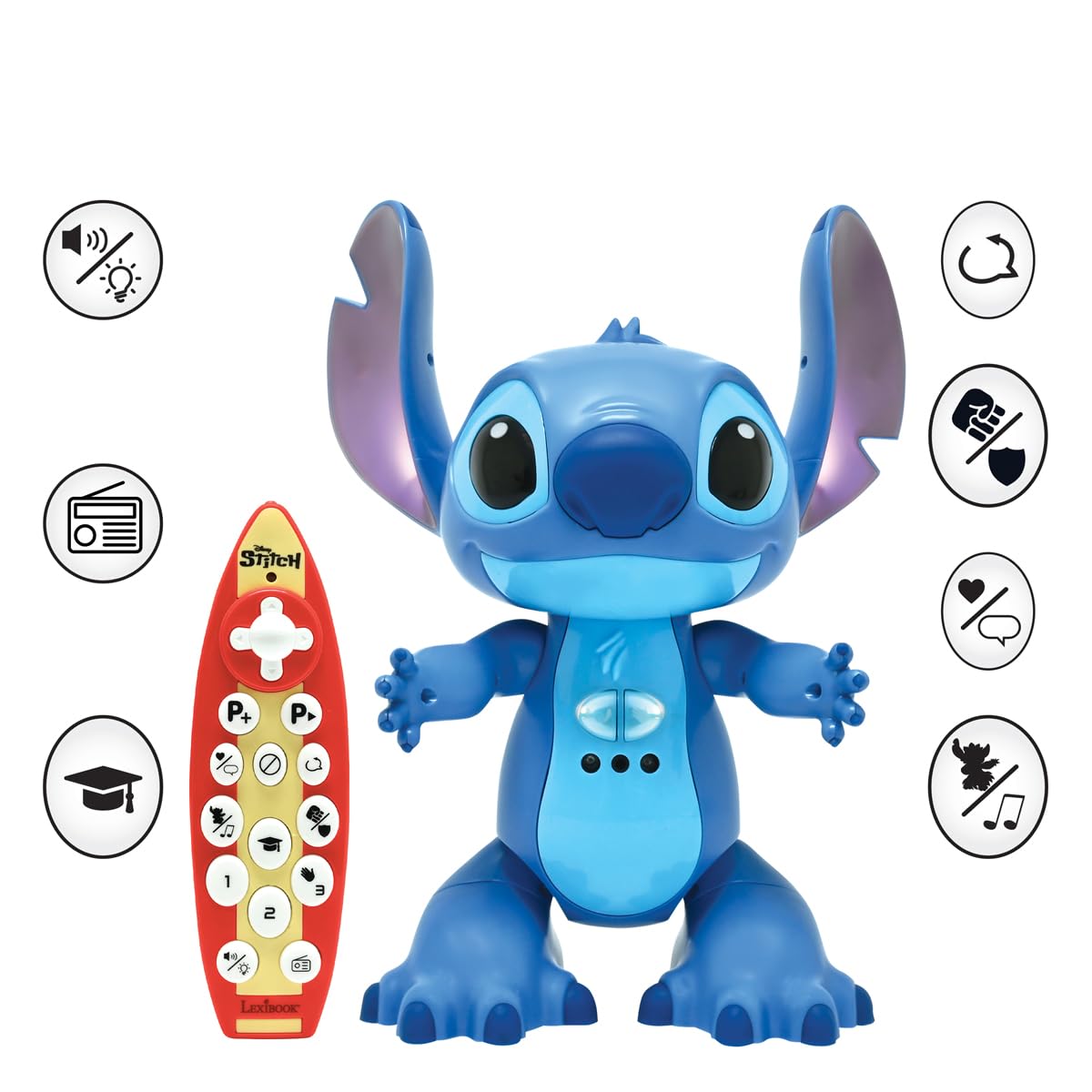 Lexibook Disney Stitch STITCHi5 robot interattivo bilingue