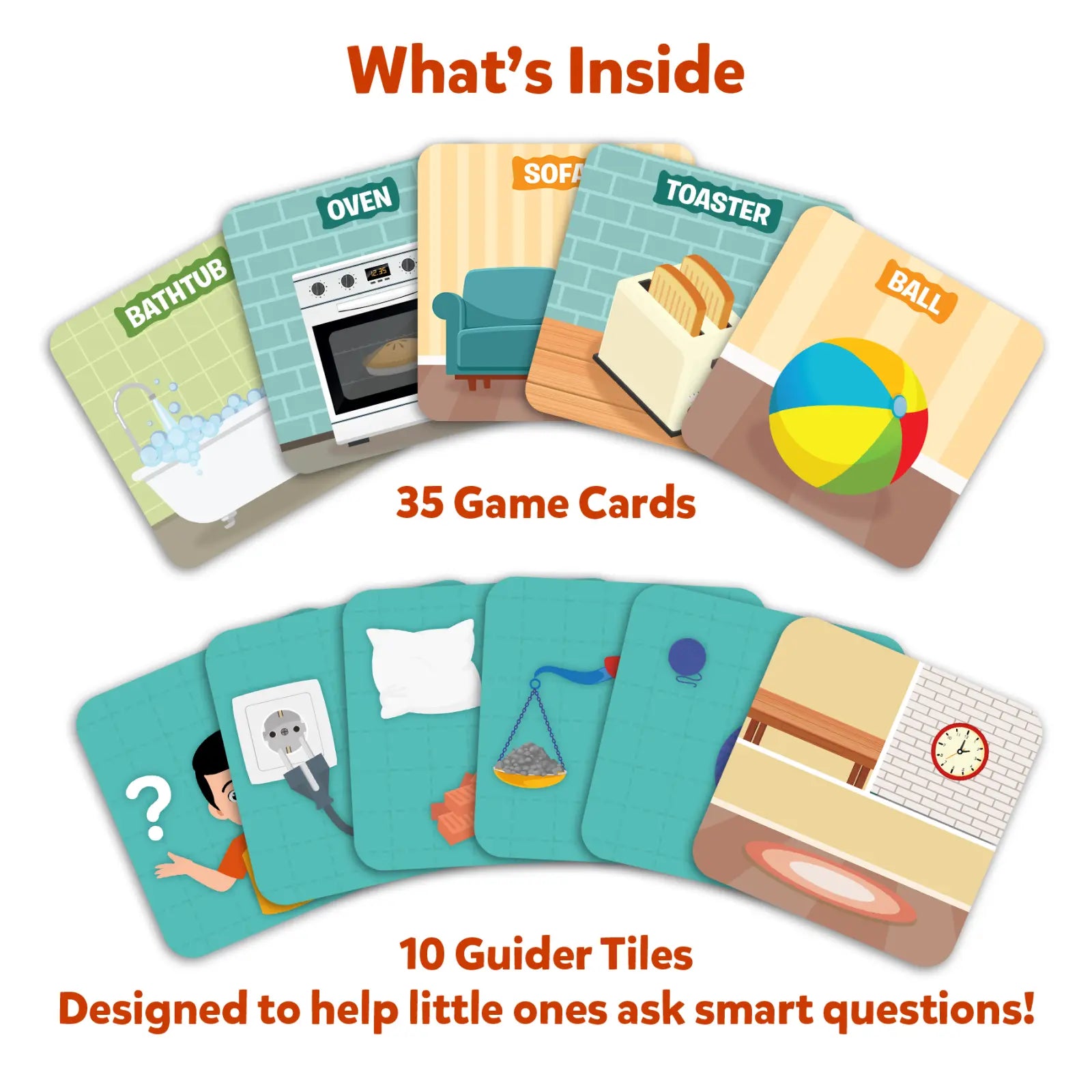 Skillmatics Guess in 10 Junior House gioco carte 3-6 anni