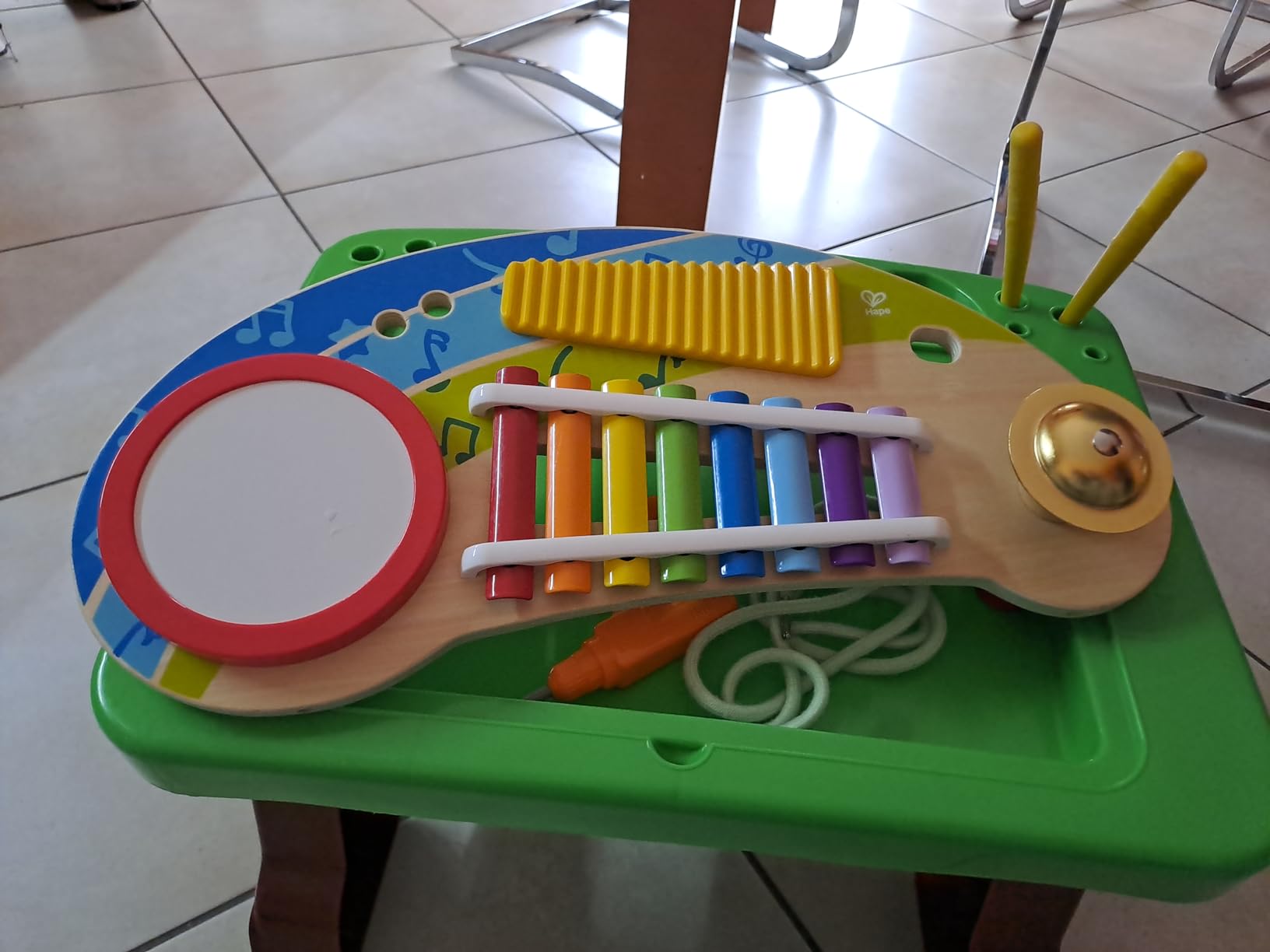 Hape Mini Band tavolo musicale multifunzione 24 mesi
