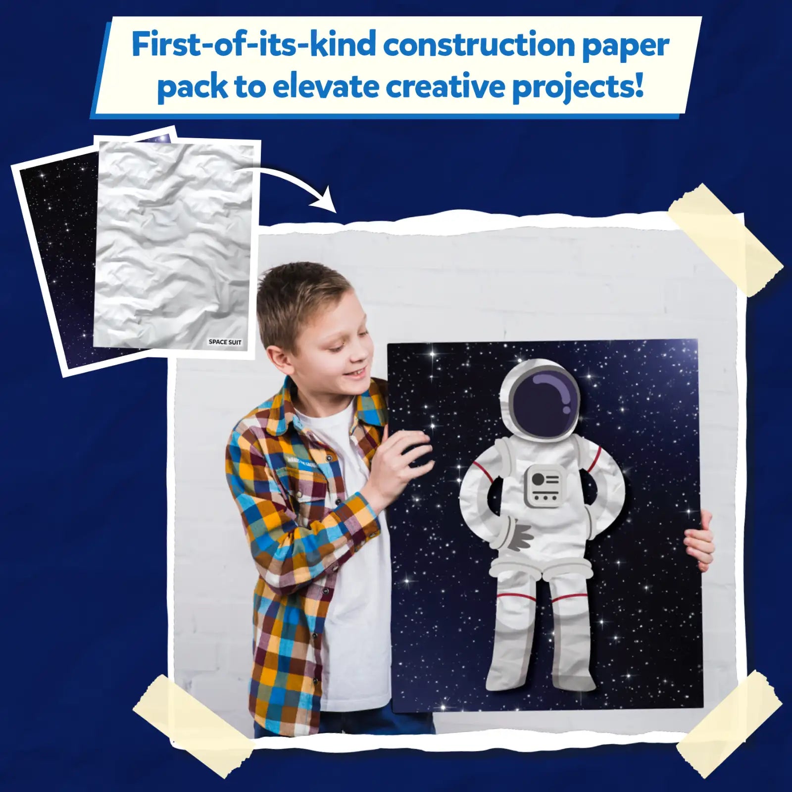 Skillmatics Clever Prints Outer Space carta 120 fogli spazio