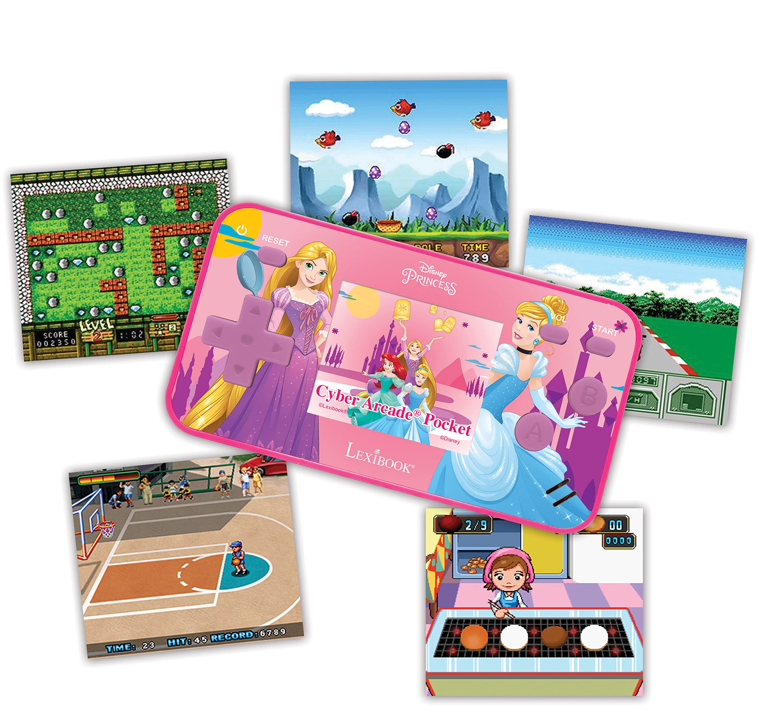 Lexibook JL1895DP console portatile Principesse rosa