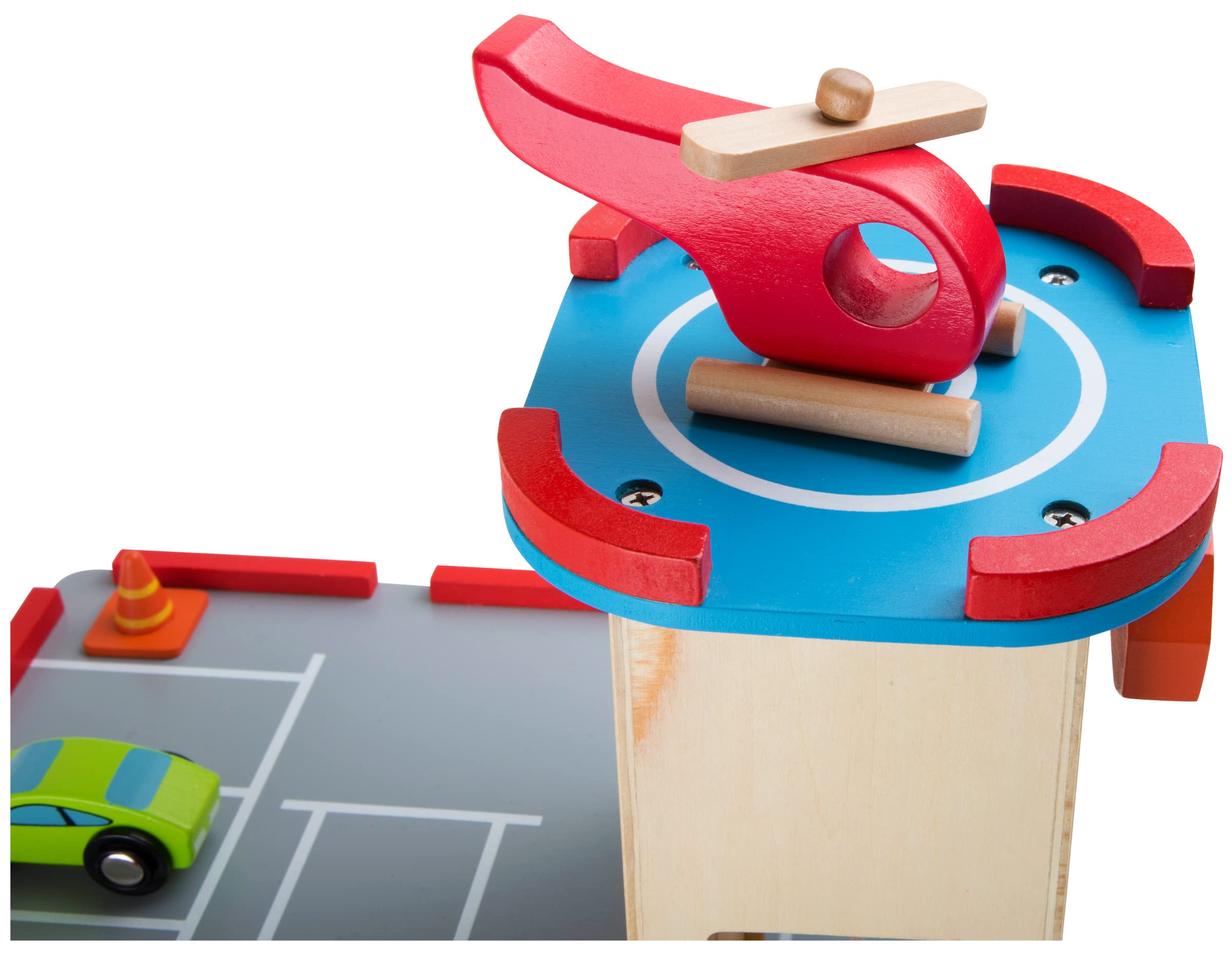 smallfoot 4777 parcheggio Discesa rapida legno 3 piani