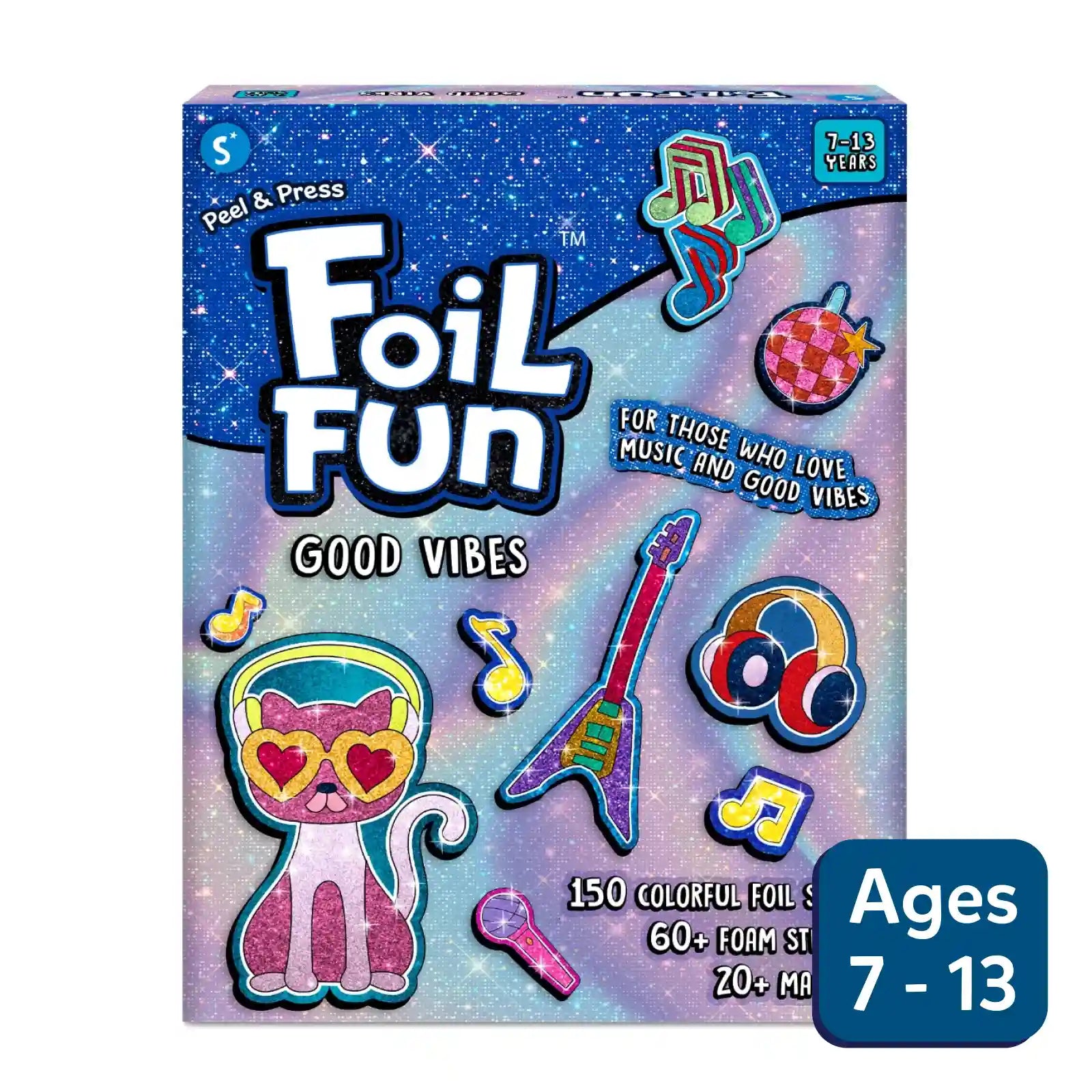 Skillmatics Foil Fun Groovy Beats kit foil magnetico musica