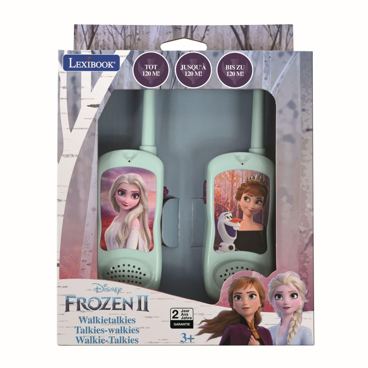 Lexibook Frozen TW11FZLXB Walkie Talkie Coppia 120 m