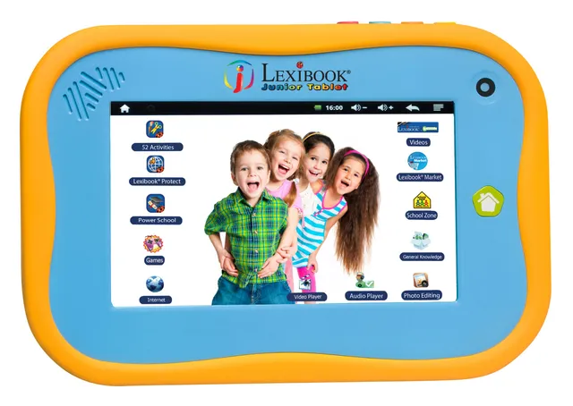 Lexibook Junior Tablet MFC280EN tablet bambini blu giallo 3-6 anni