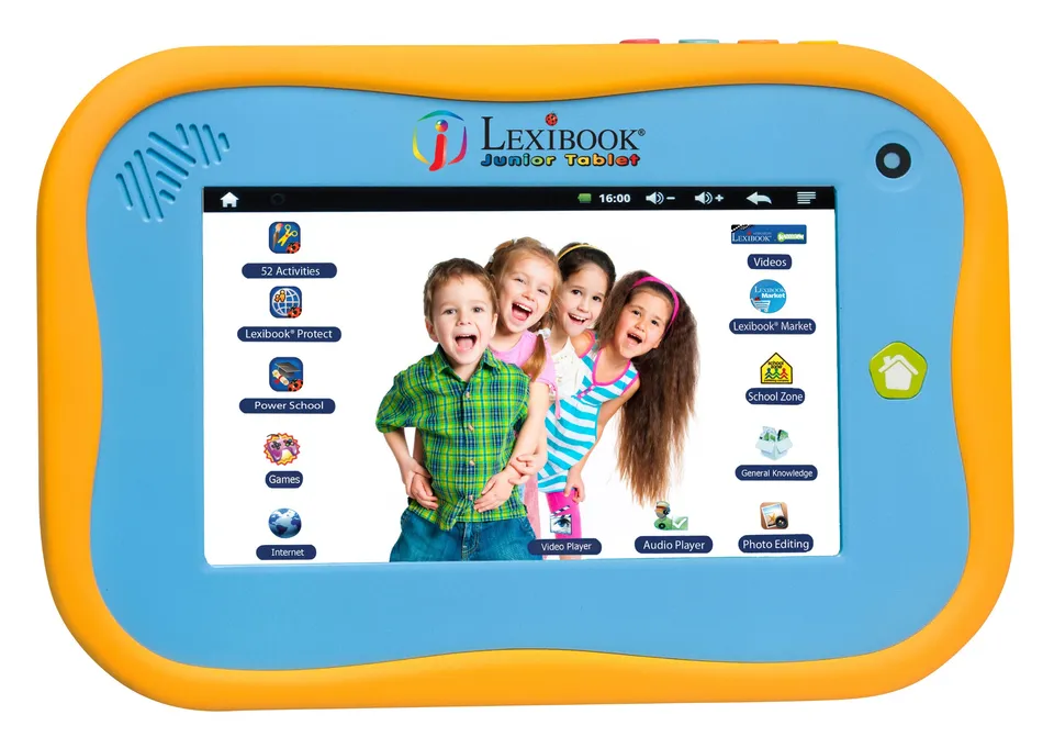Lexibook Junior Tablet MFC280EN tablet bambini blu giallo 3-6 anni