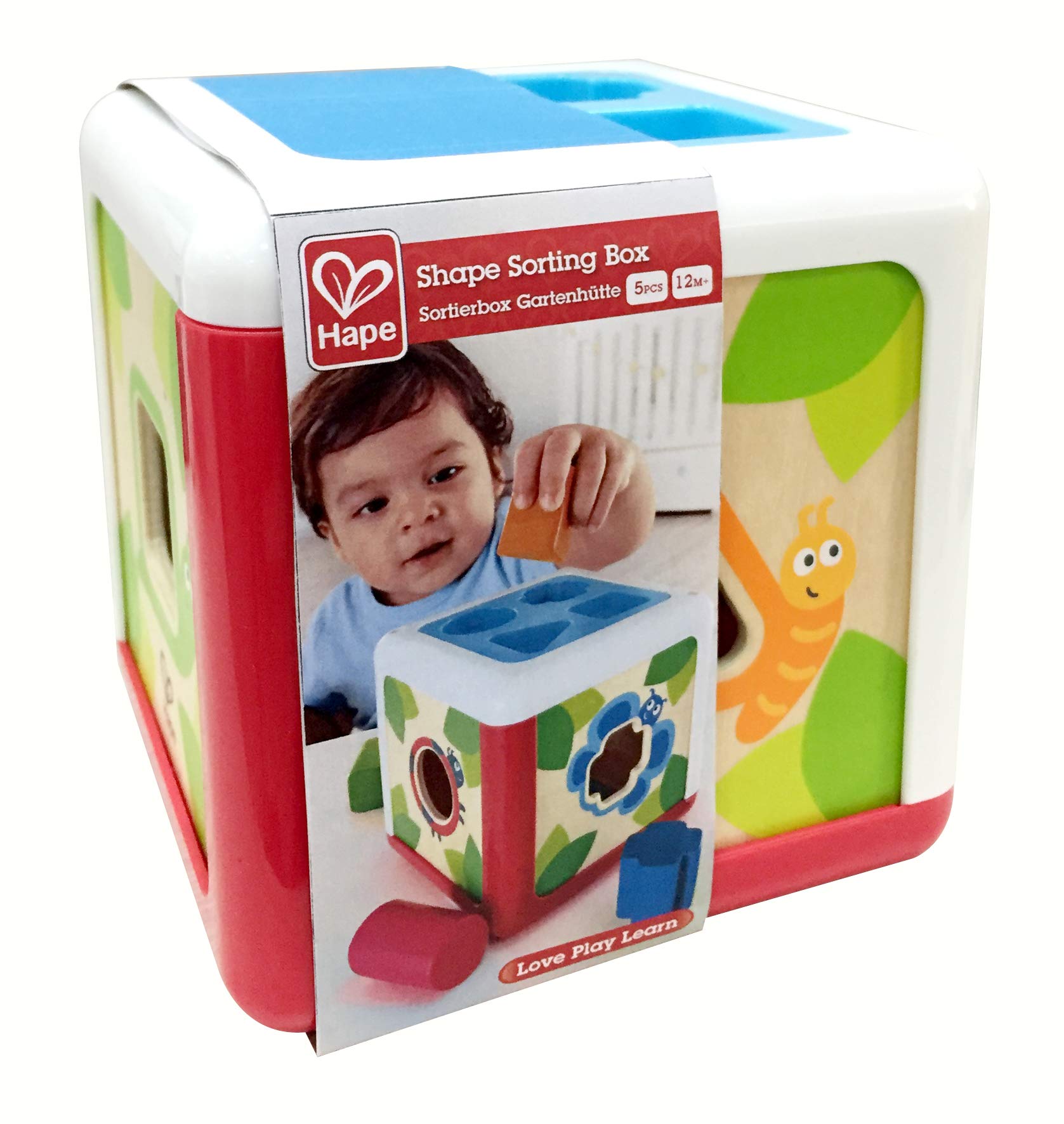 Hape Shape Sorting Box scatola forme in legno bambini