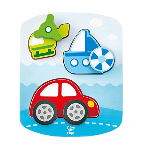 Hape E1607 puzzle legno bambini incastri colori 18 mesi