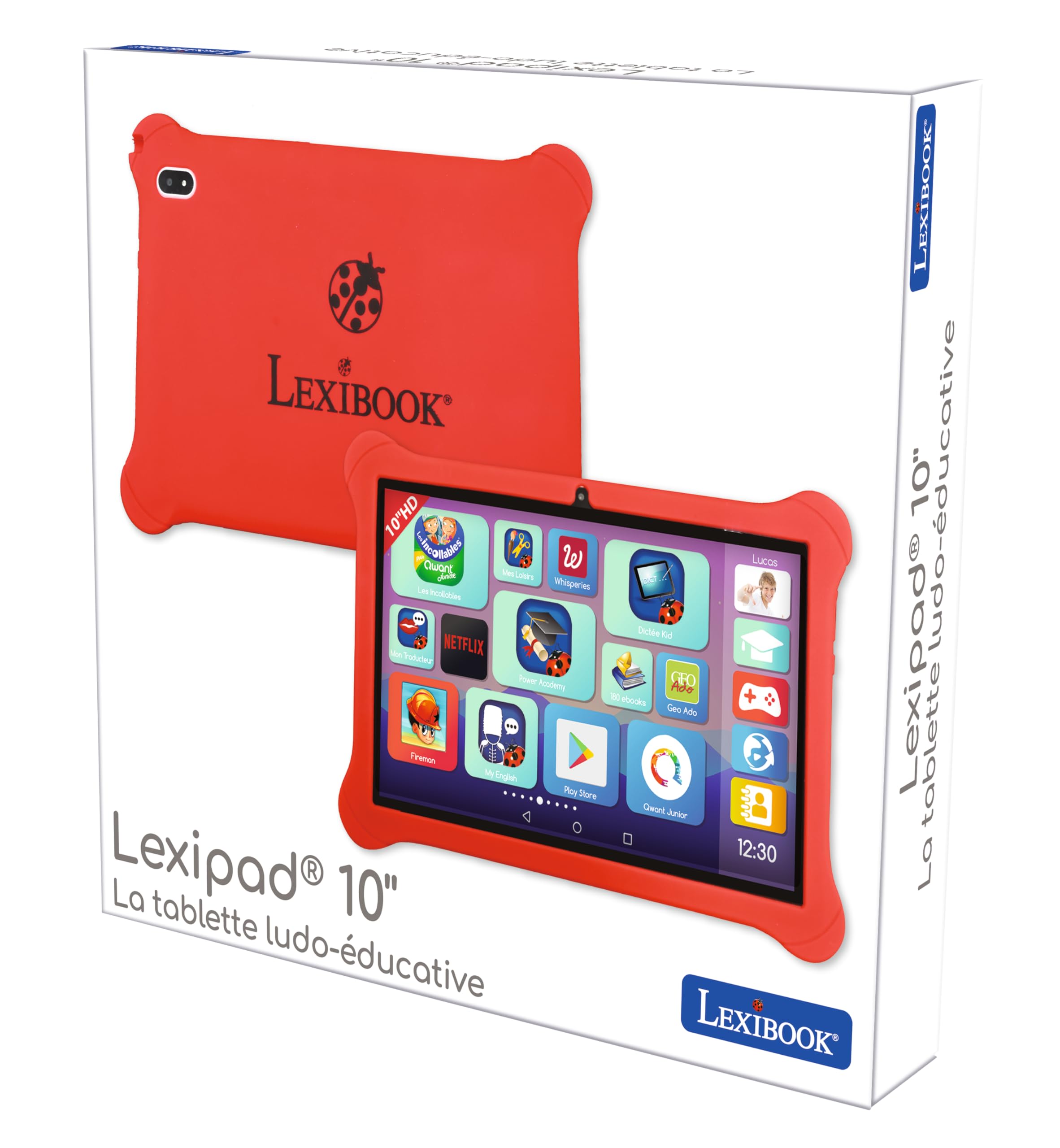 Lexibook Lexipad TLN10FR tablet bambini 10 pollici rosso