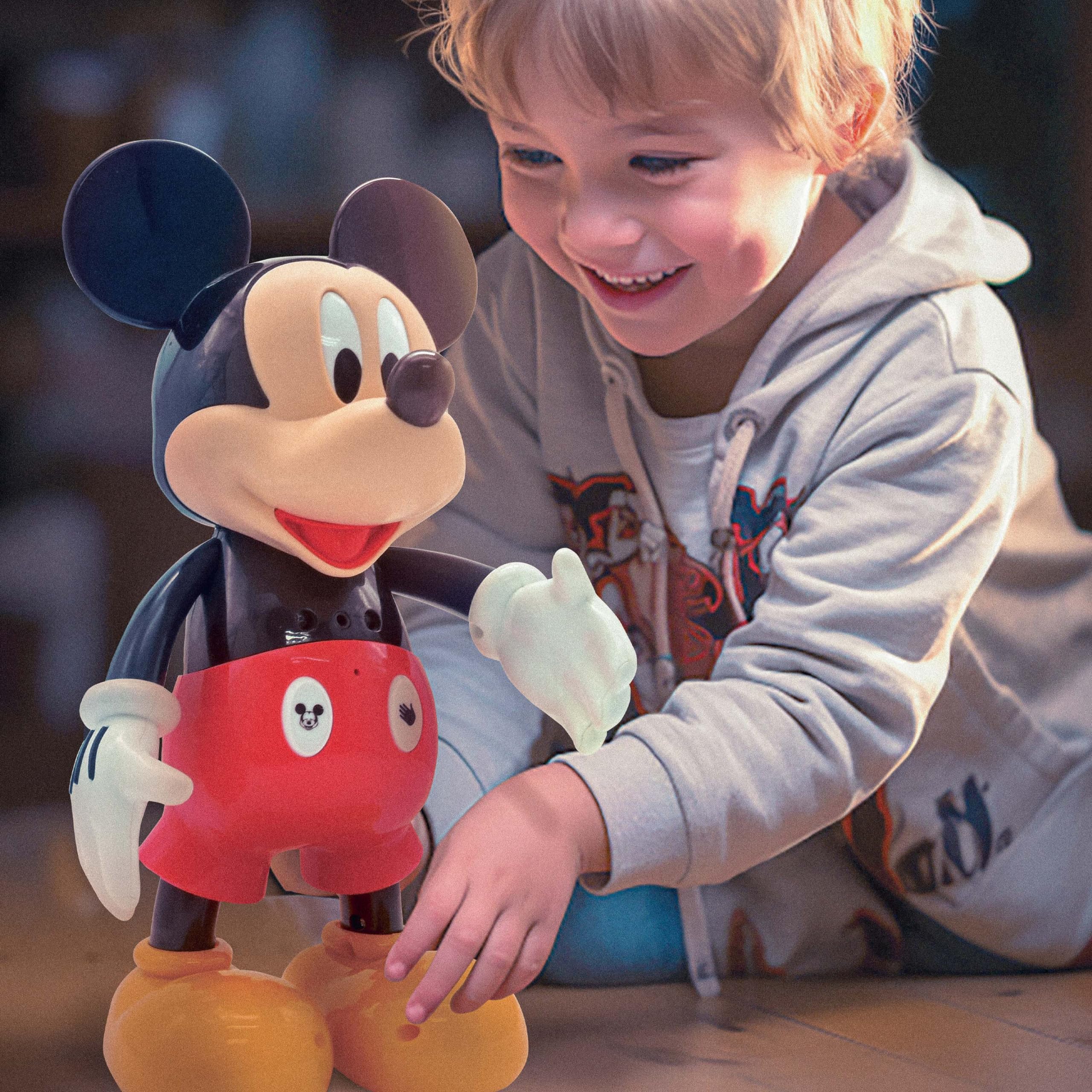 Lexibook MCH01i2 robot Topolino bilingue danza e quiz