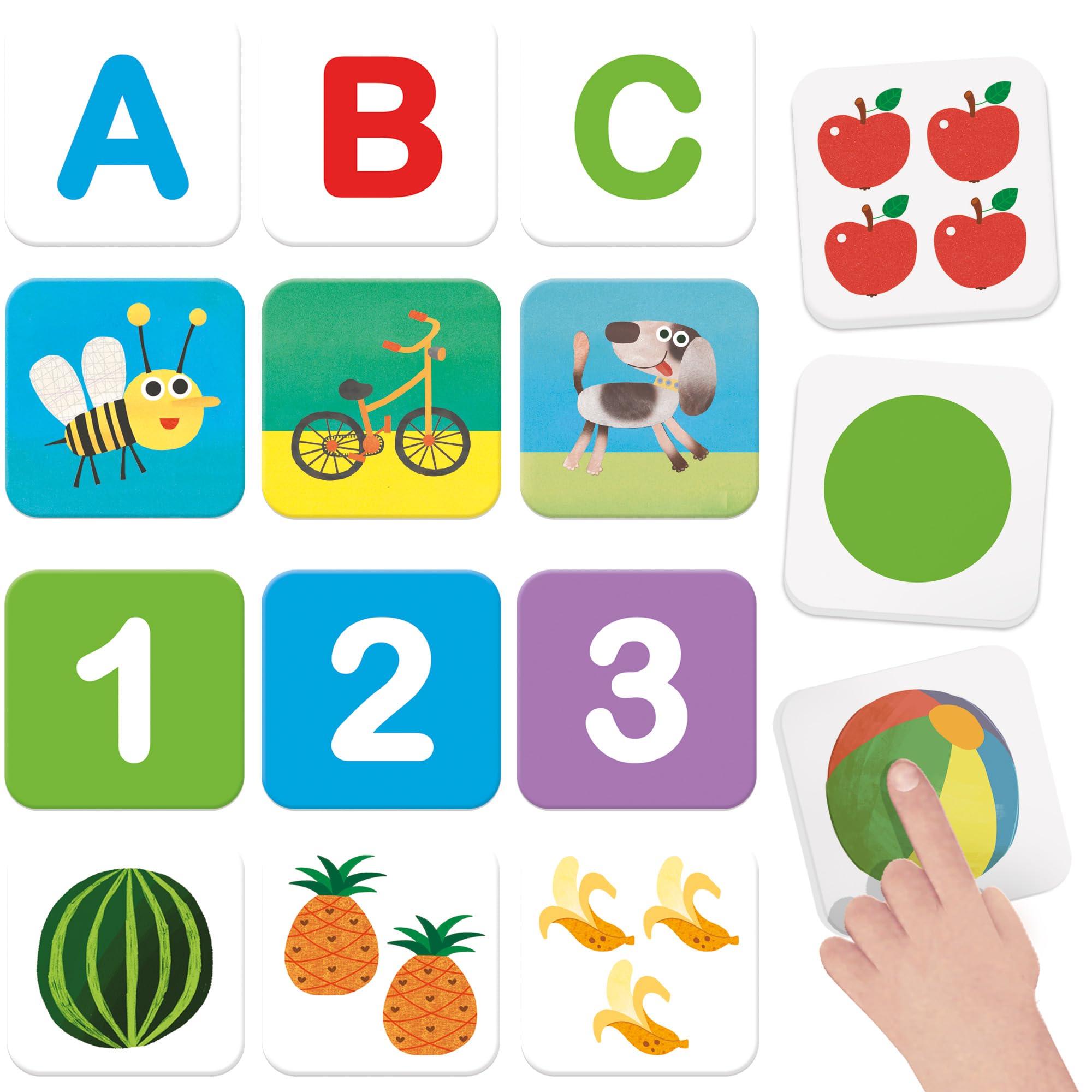 Headu Primi Giochi kit lettere numeri 2-4 anni
