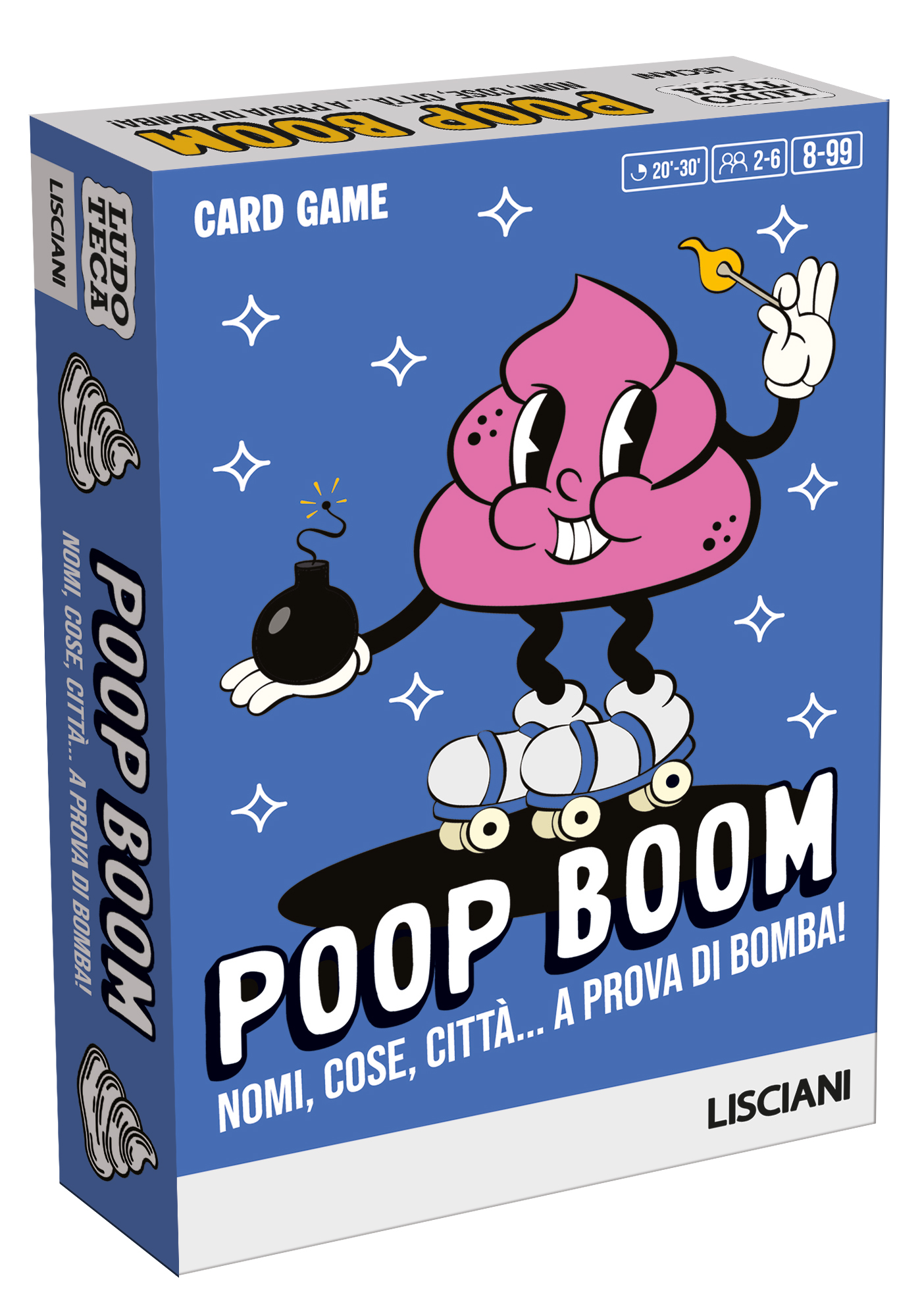 Lisciani Ludoteca Poop Boom Gioco Parole con App