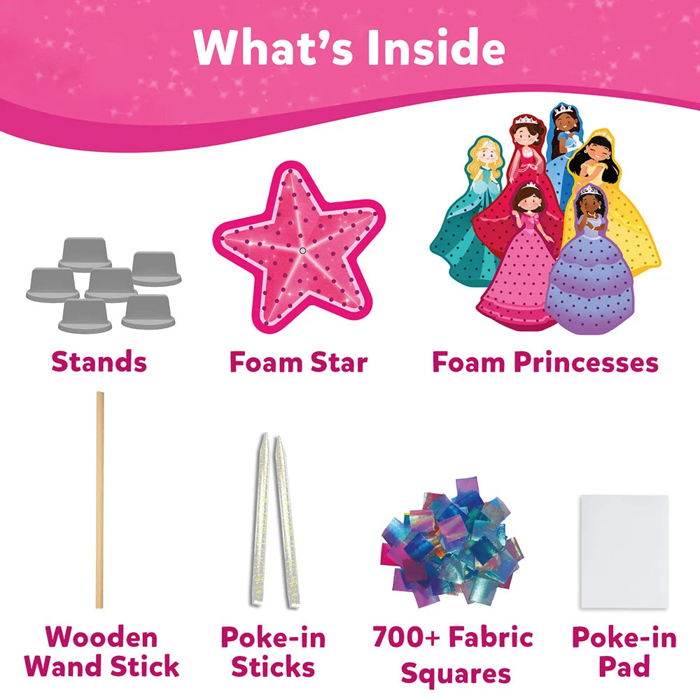 Skillmatics Poke-in Art Magical Princess kit creativo 4-9 anni
