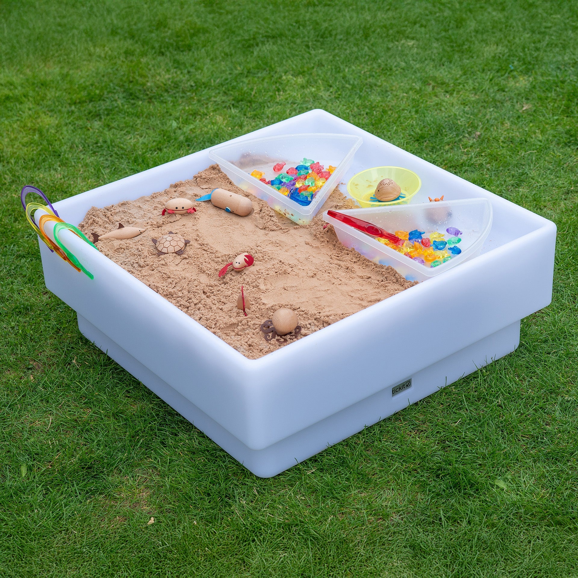 Tickit Discovery Glow Square tavolo luminoso sensoriale