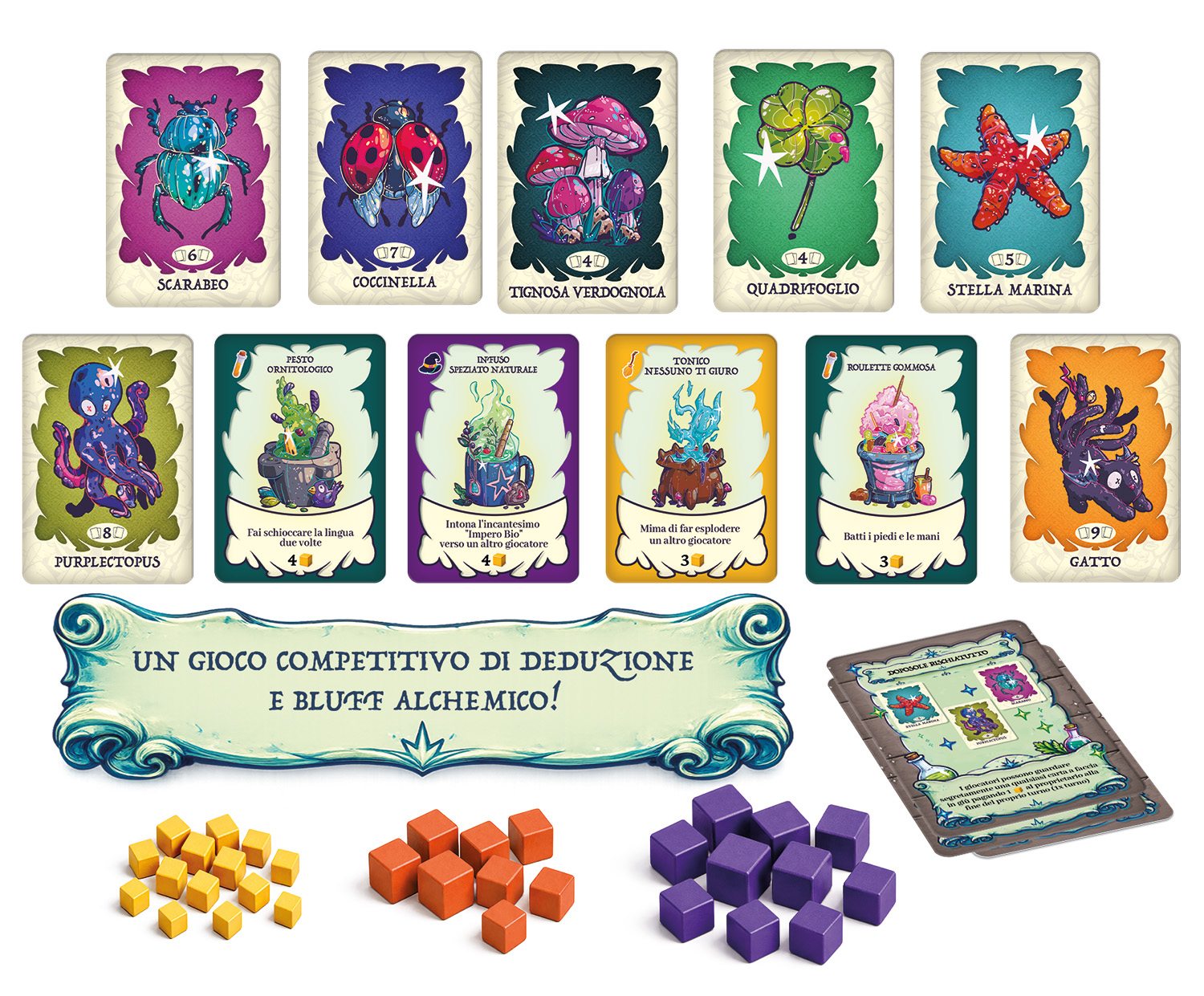 Lisciani Rainy Days Sabba gioco da tavolo ricette magiche