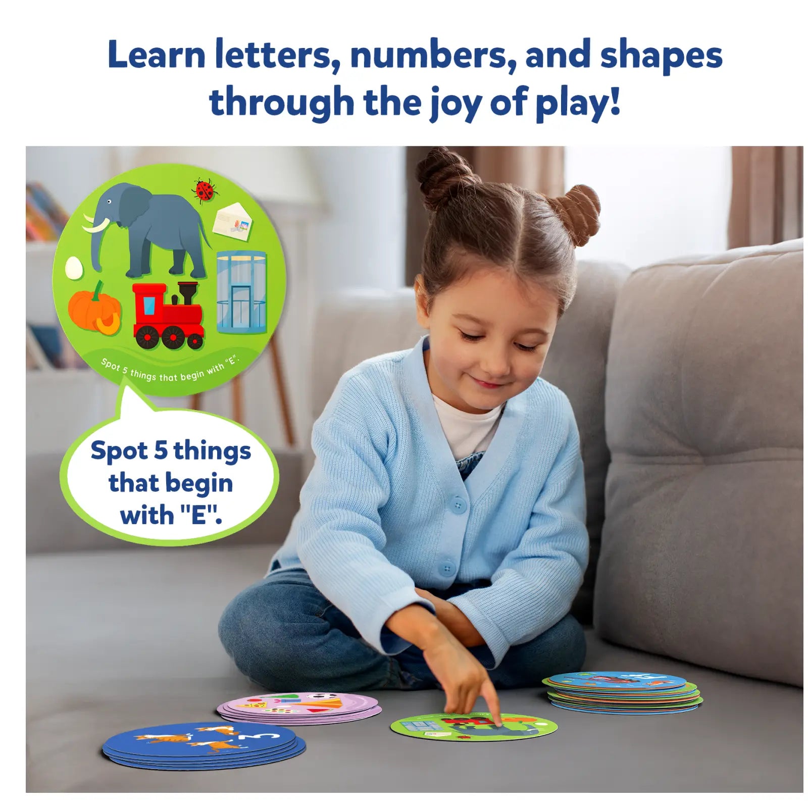 Skillmatics Spot and Learn carte didattiche bimbi