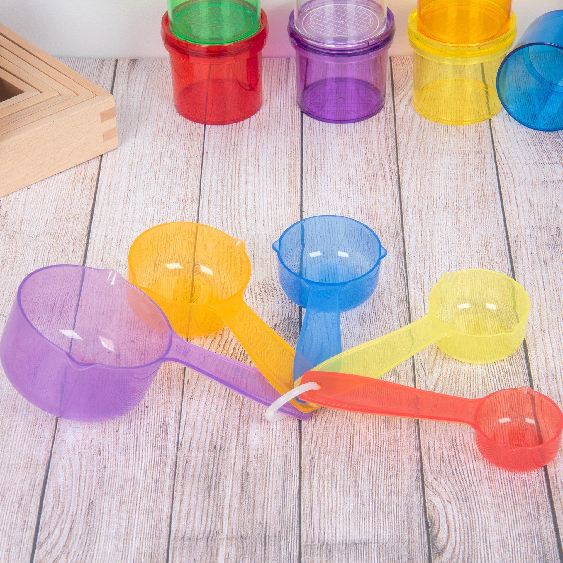 Tickit Translucent Colour misurini 5 pezzi traslucidi