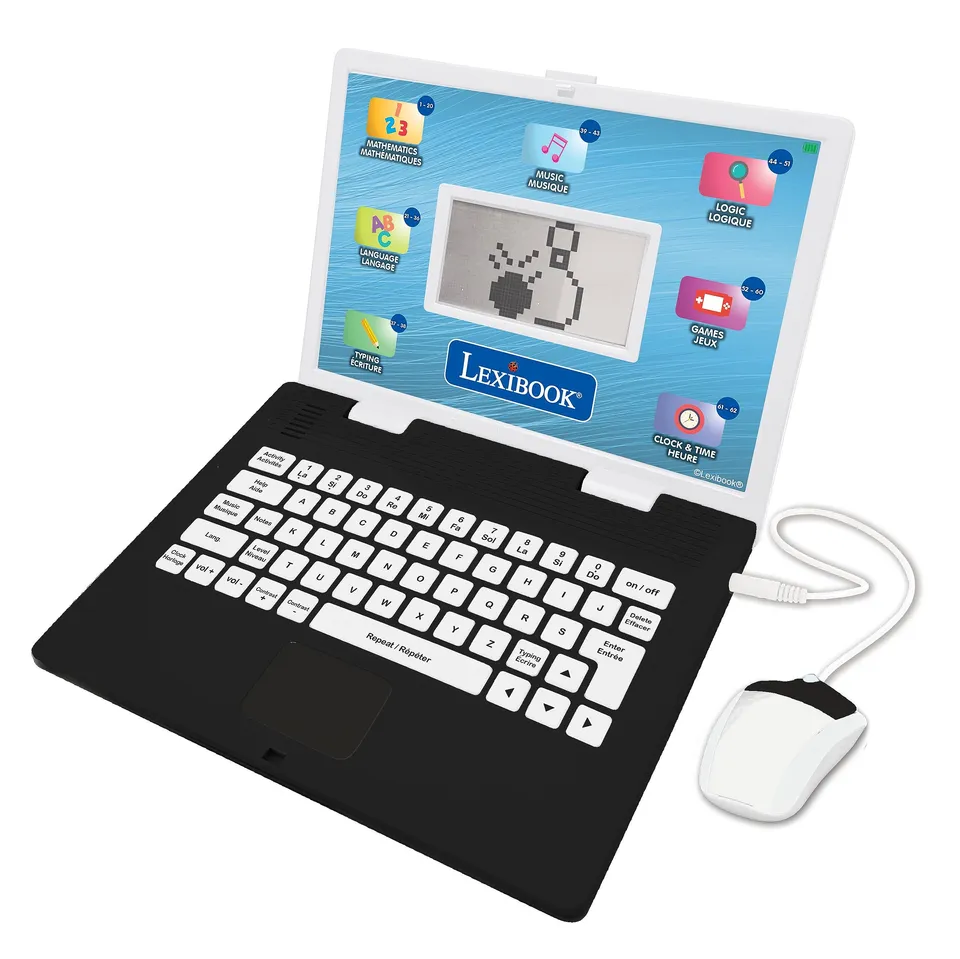 Lexibook Powerman JC498i1 laptop educativo bilingue 124 attività