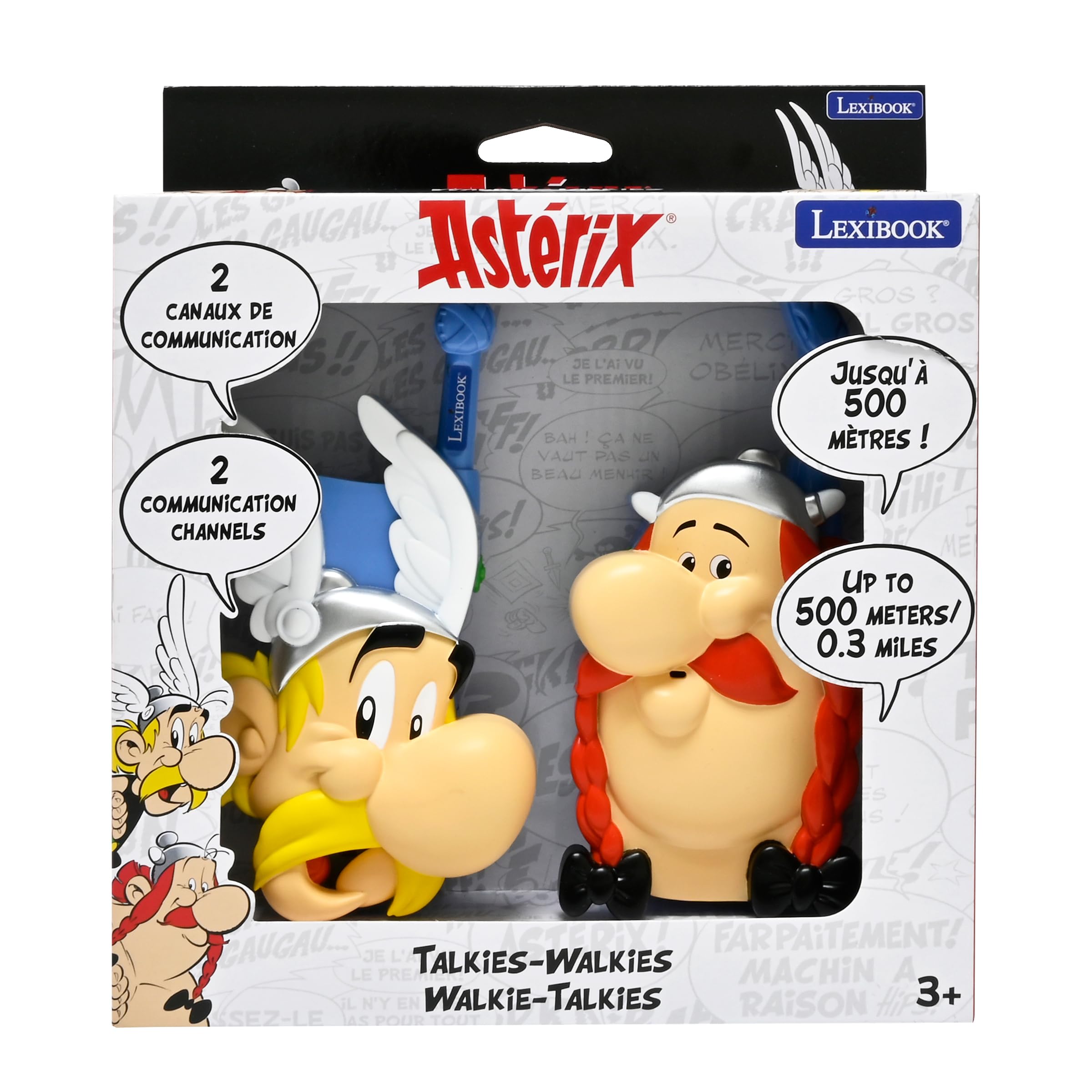 Lexibook Asterix TW18AX walkie talkie rosso 500 m
