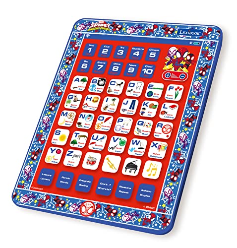 Lexibook Spidey JCPAD002SPi5 tavoletta didattica bilingue