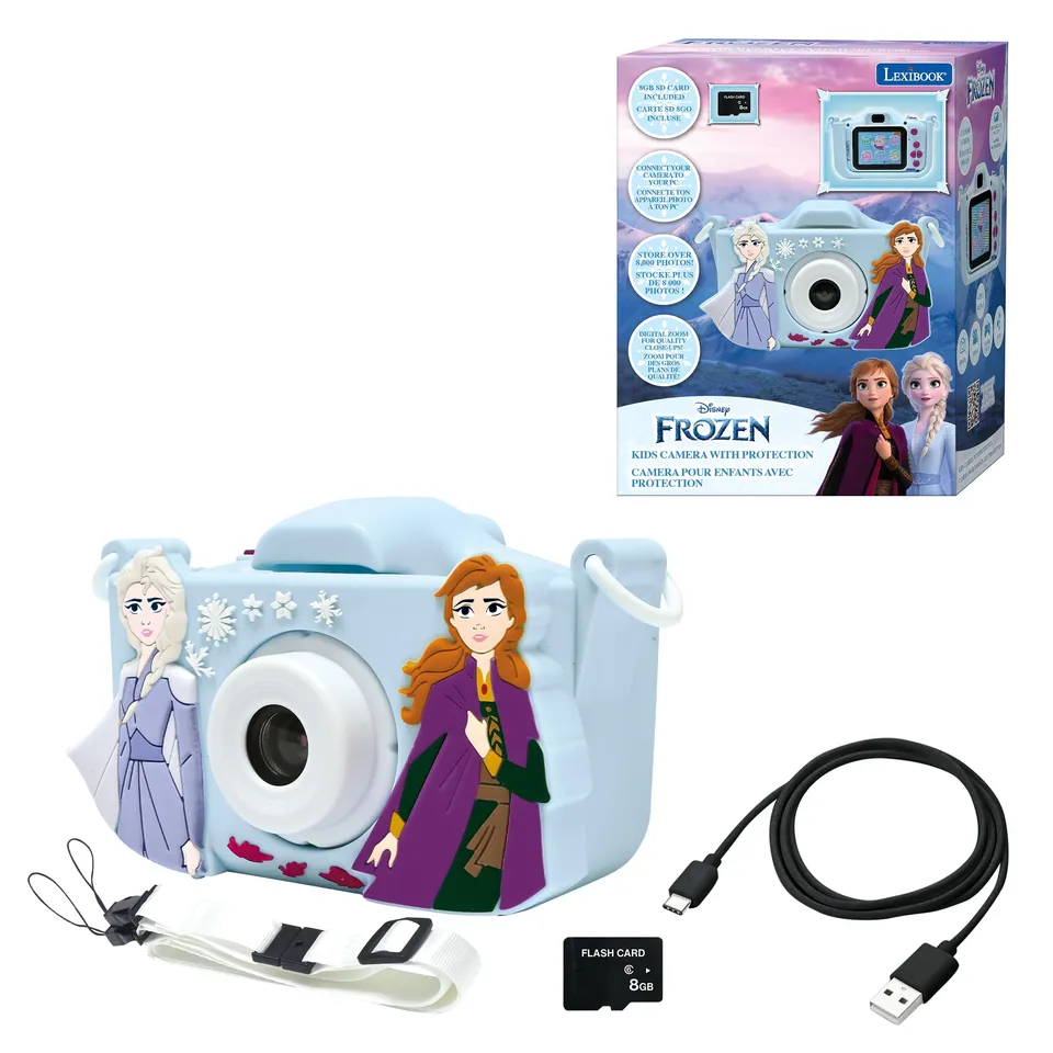 Lexibook Frozen DJ078FZ fotocamera bambini 4-in-1