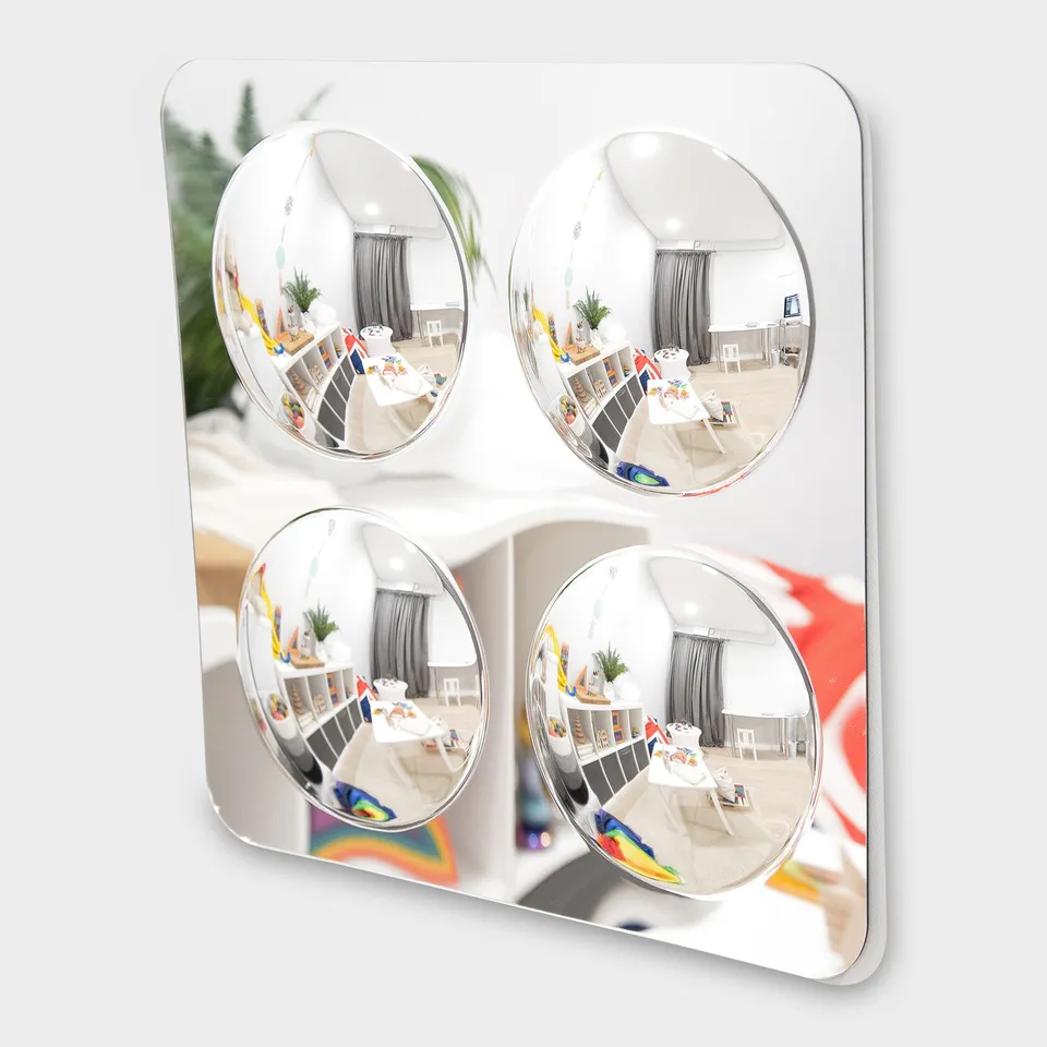 Tickit Mirror Play Large 4-Domed pannello specchio 4 cupole
