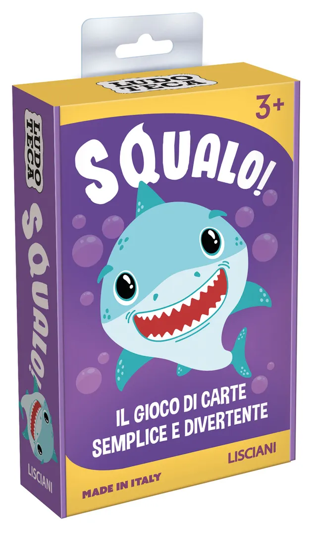 Lisciani Ludoteca Carte Bambini Squalo gioco di carte
