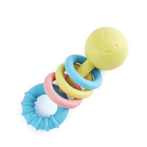 Hape sonaglio massaggiagengive anelli gioco neonato 0+