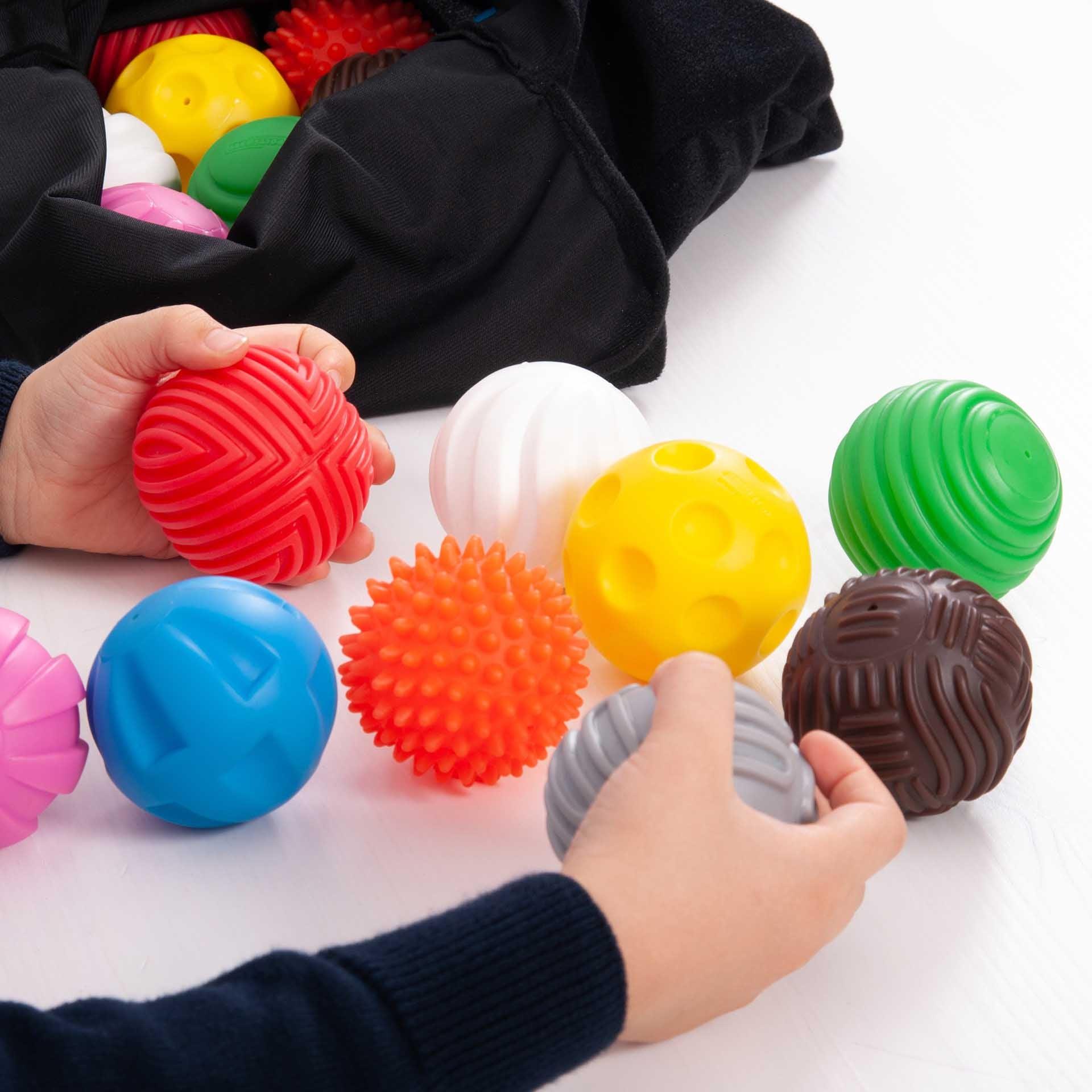 Tickit Discovery Ball palline sensoriali 18 pz tattili