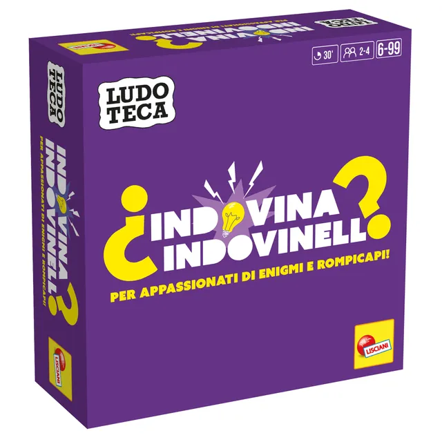 Lisciani Ludoteca Pocket Indovina Indovinello gioco carte