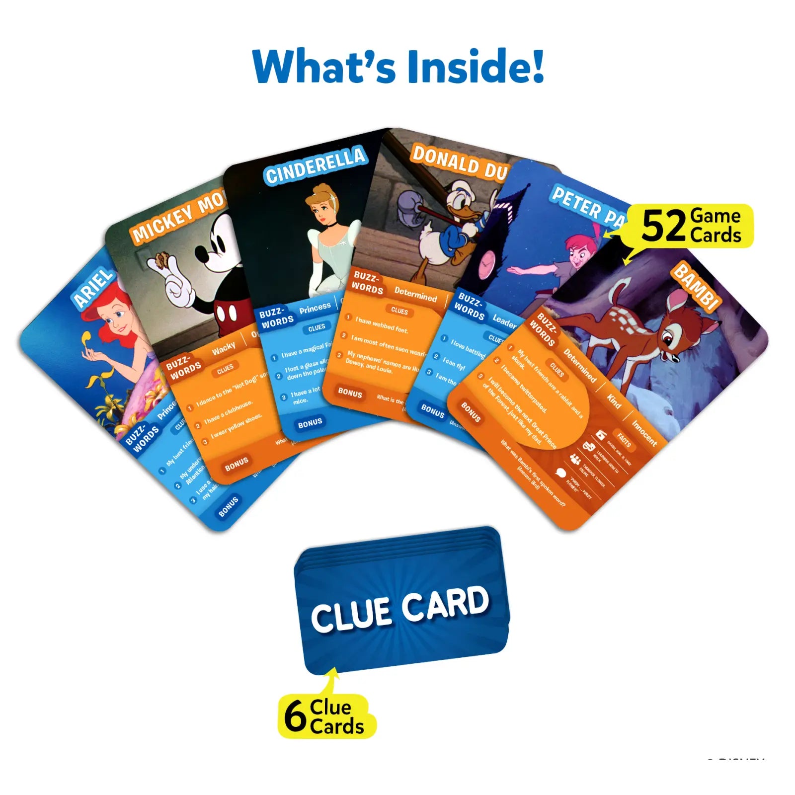Skillmatics Guess in 10 Disney gioco carte 6+ anni
