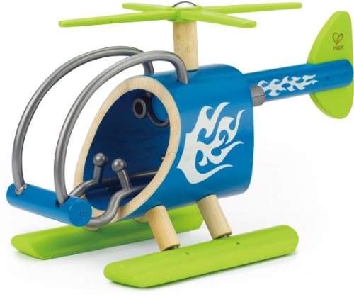 Hape E5518 E-Copter elicottero giocattolo in bambù