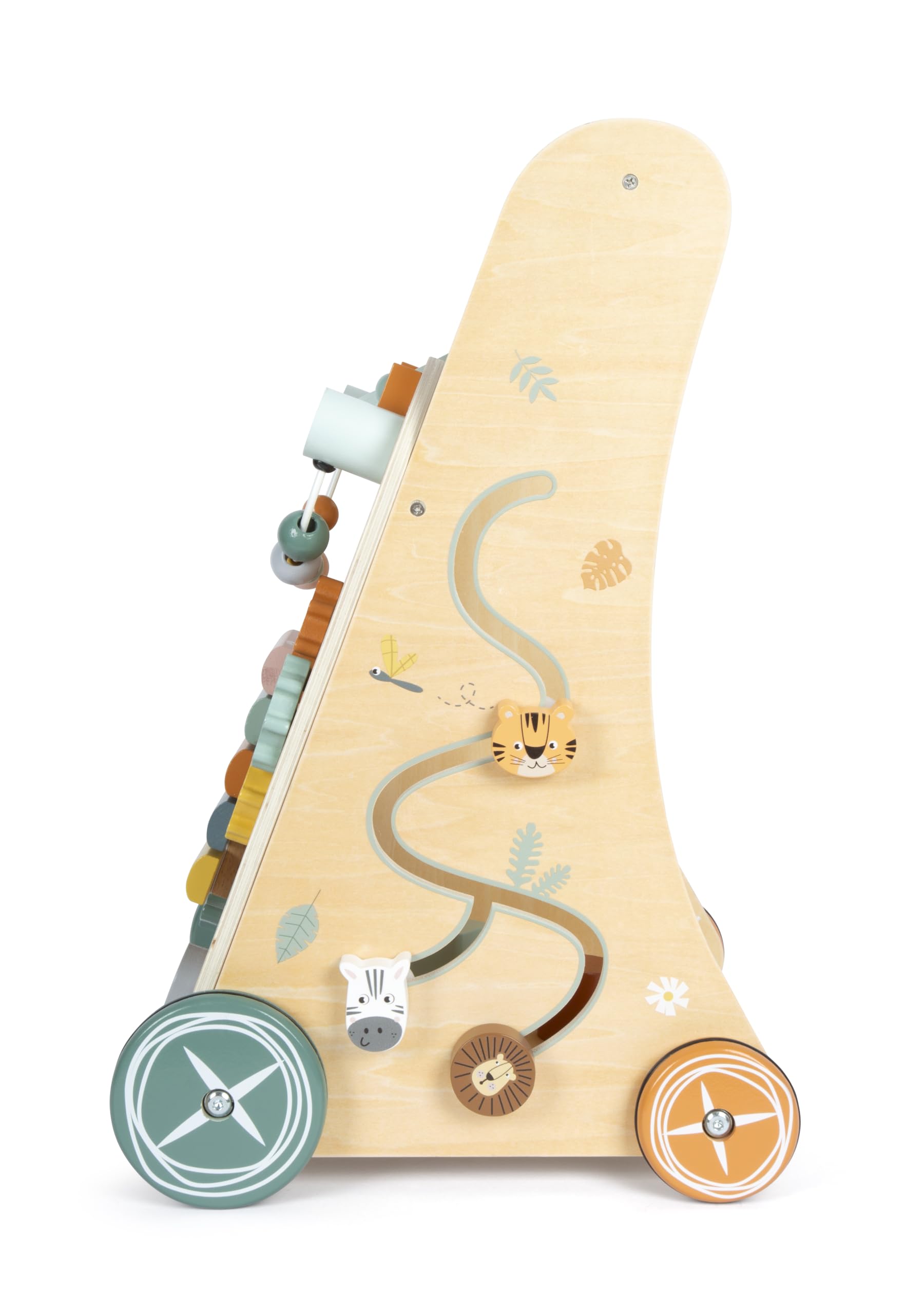smallfoot 12640 Safari carrello primi passi legno