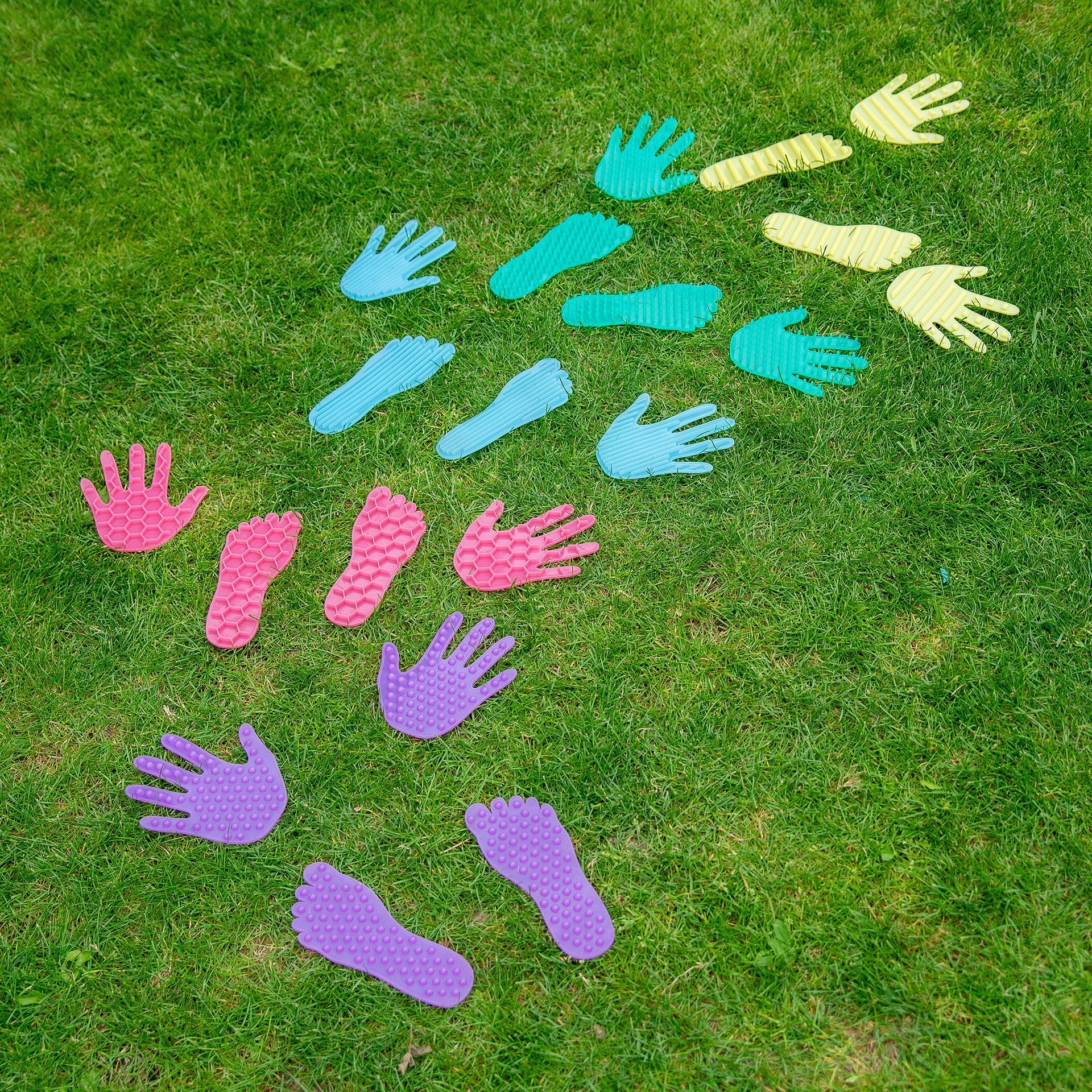 Tickit SiliShapes Hands & Feet set sensoriale 10 coppie