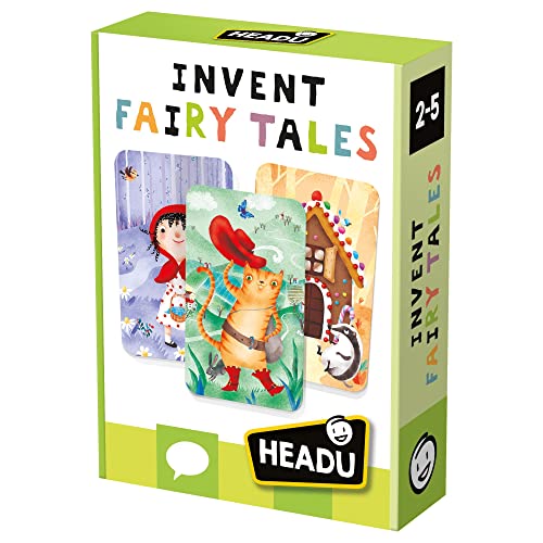 Headu Invent Fairy Tales flashcards fiabe 25 carte 2-5 anni