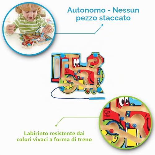 Hape E1701 Choo Choo Tracks Labirinto Magnetico Treno